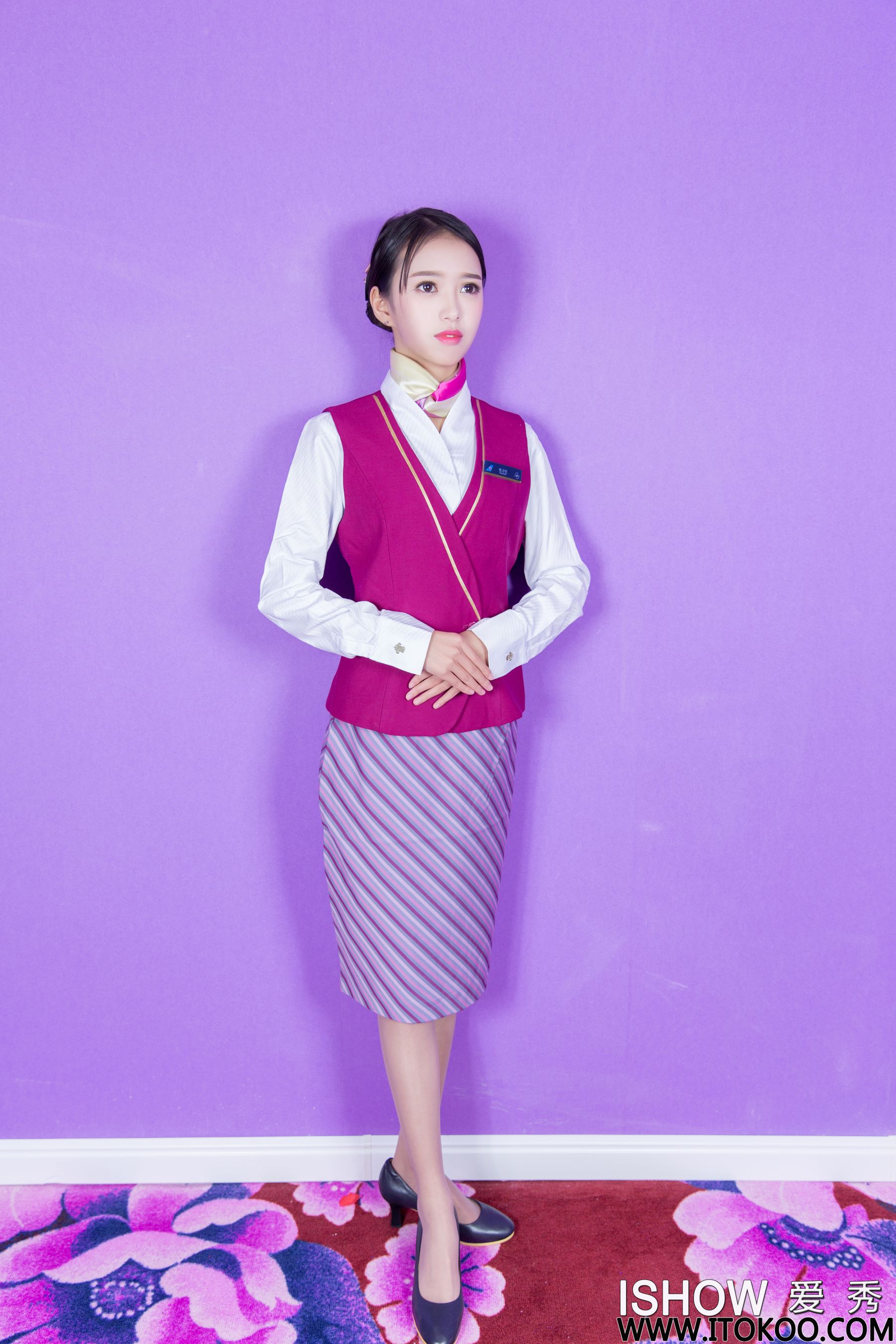 馨雅Adela《南航空姐》 [ISHOW爱秀] NO.092_第4张