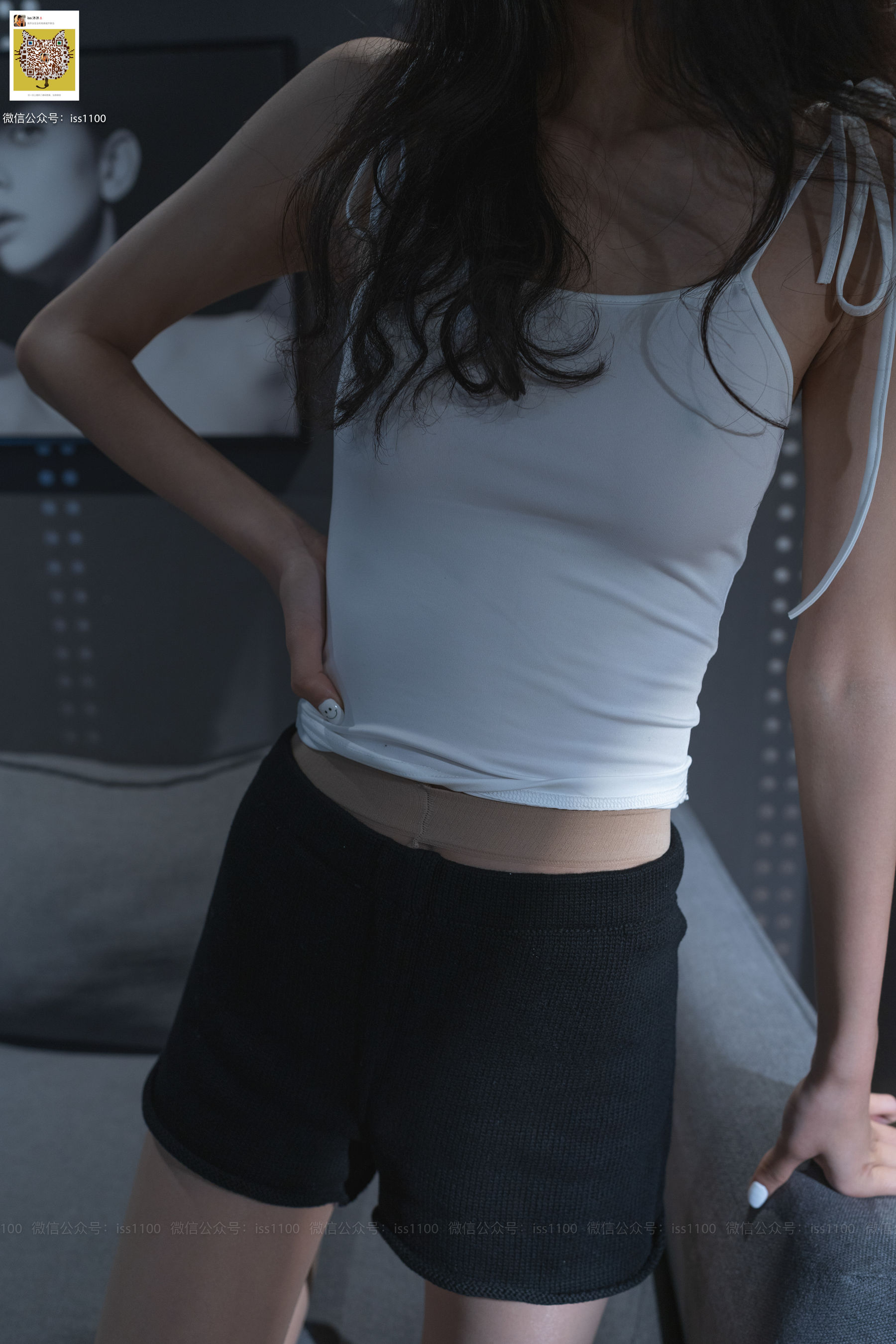 [ISS系列] 酱酱 白色吊带_第2张