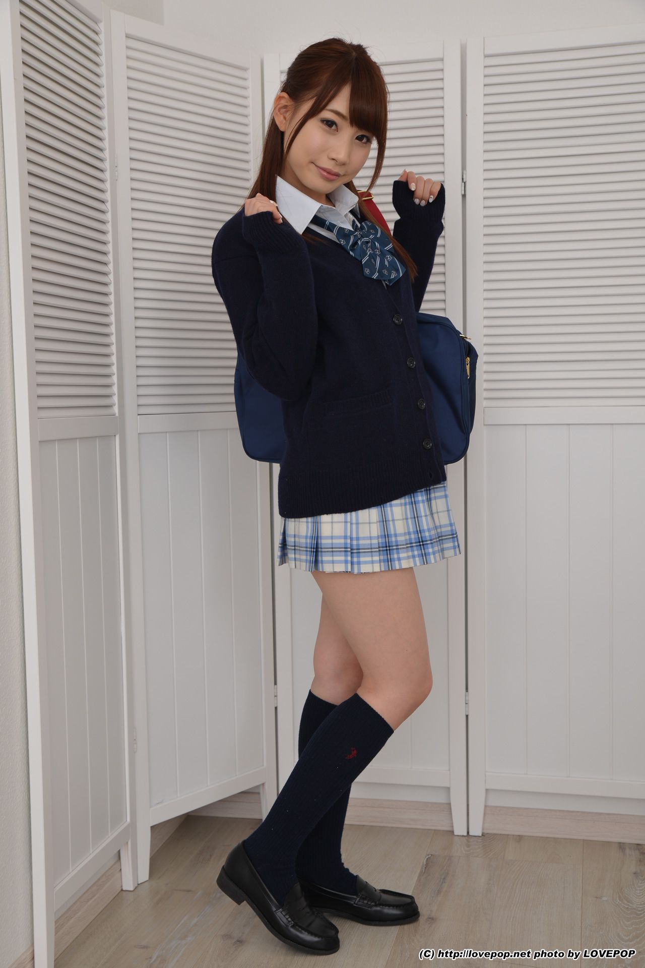 Rui Hasegawa 長谷川るい/长谷川留衣 校服 Set4 [LovePop]_第2张
