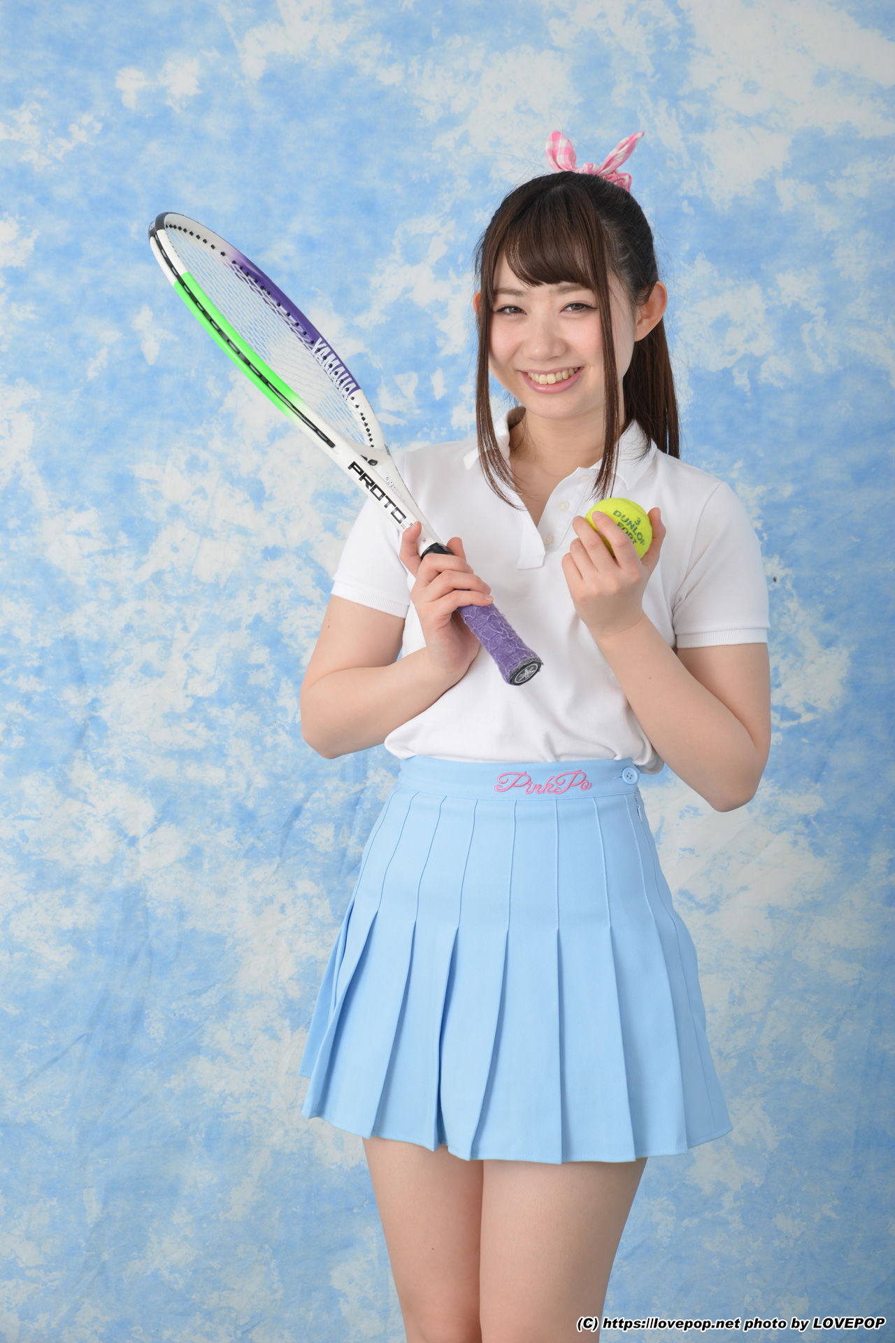 [LOVEPOP] Ayuna Niko あゆな虹恋 tennis ball and racket ! - PPV_第2张