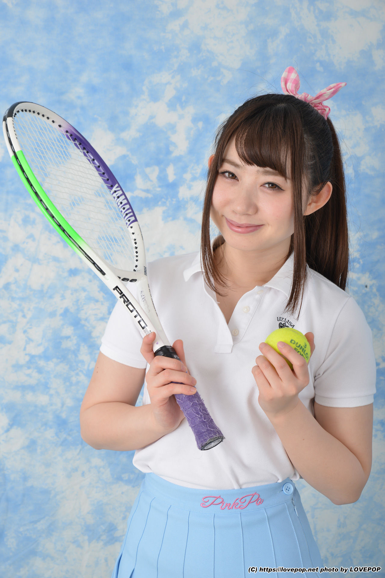 [LOVEPOP] Ayuna Niko あゆな虹恋 tennis ball and racket ! - PPV_第3张