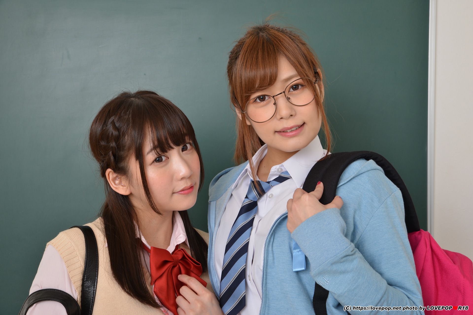 [LOVEPOP] 紺野ひかる&篠宮ゆり Photoset 01_第3张