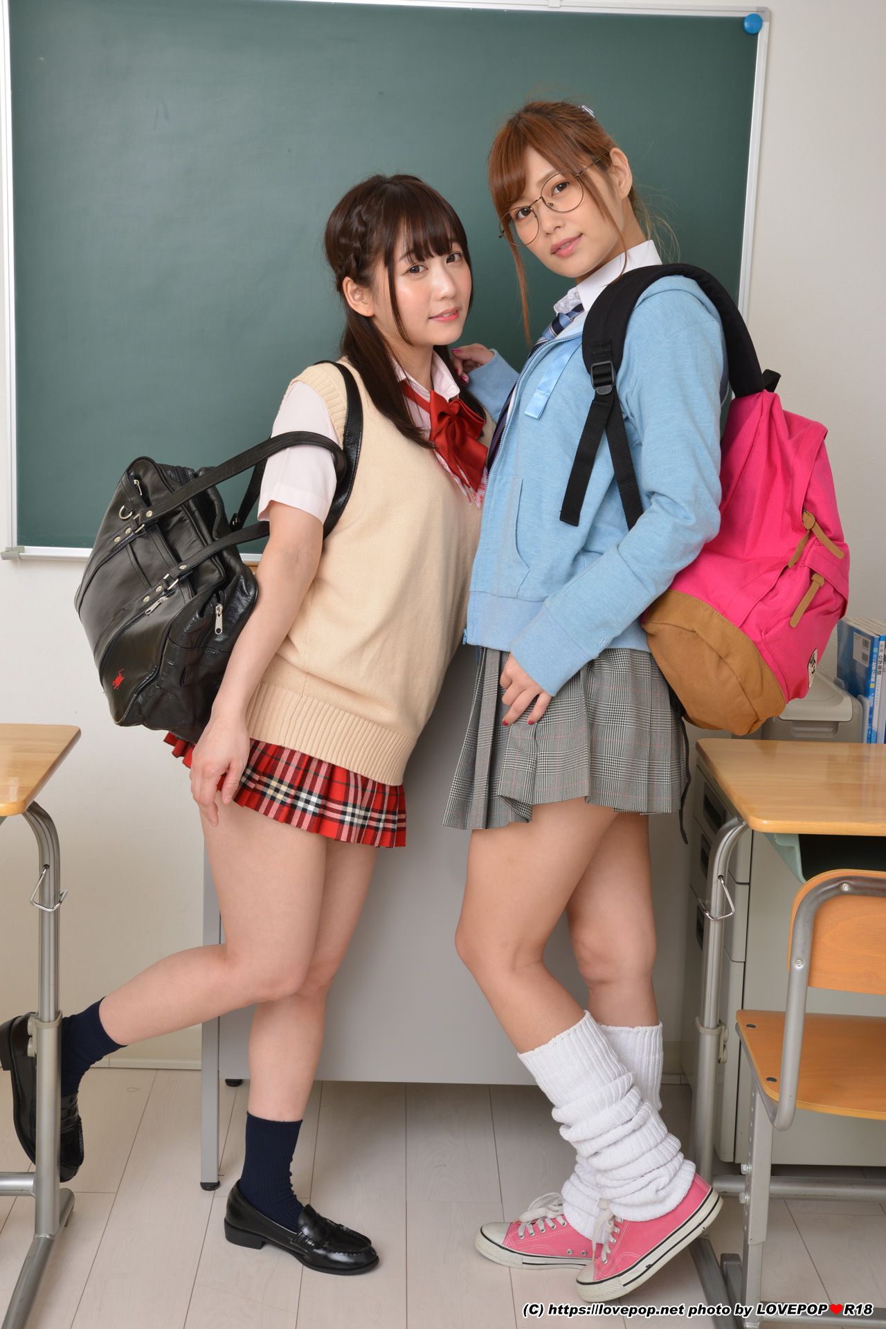 [LOVEPOP] 紺野ひかる&篠宮ゆり Photoset 01_第4张