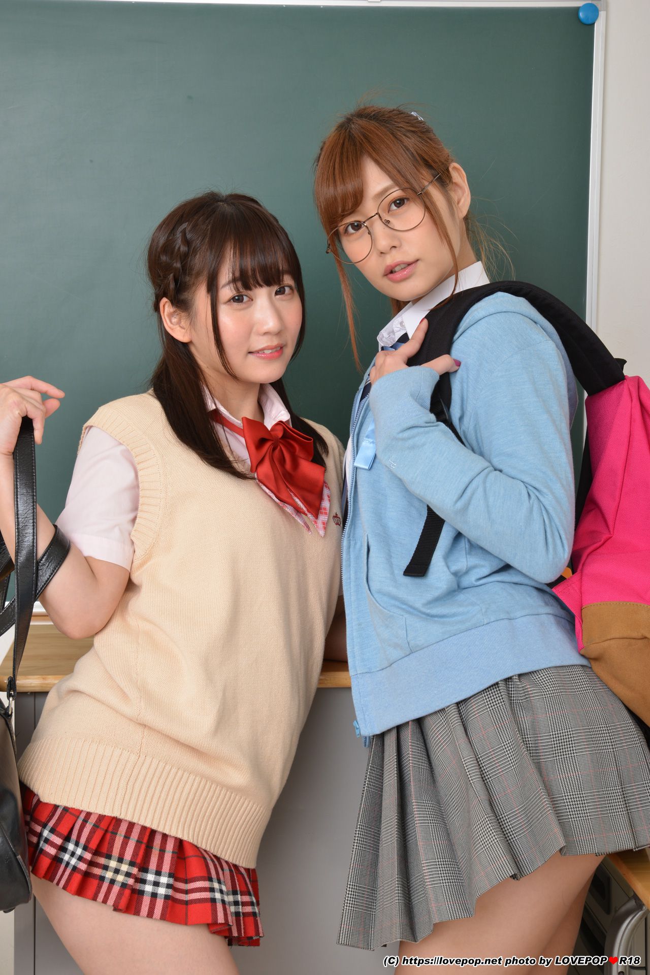 [LOVEPOP] 紺野ひかる&篠宮ゆり Photoset 01_第5张