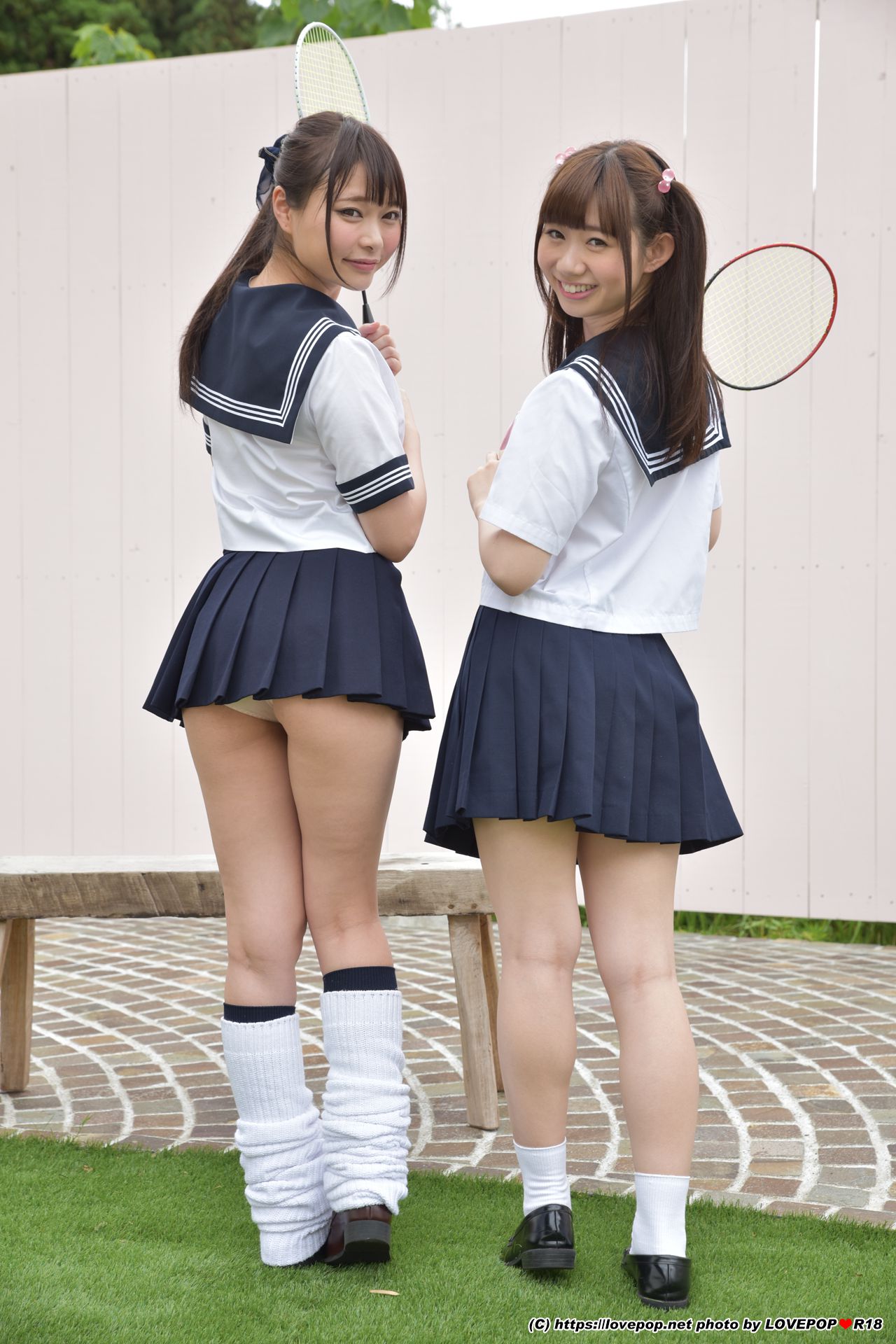 [LOVEPOP] Ren Ichinose 一ノ瀬恋&なつめ愛莉 Photoset 09_第4张