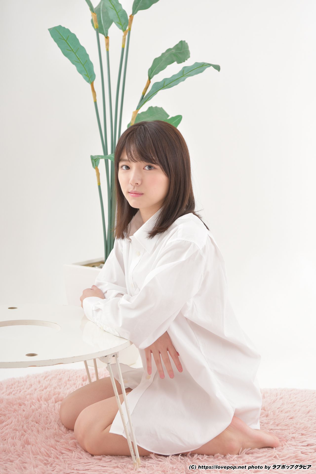 [LOVEPOP] 葉月つばさ 濡れた髪でワイシャツを羽織り…☆彼シャツ Photo - PPV_第1张