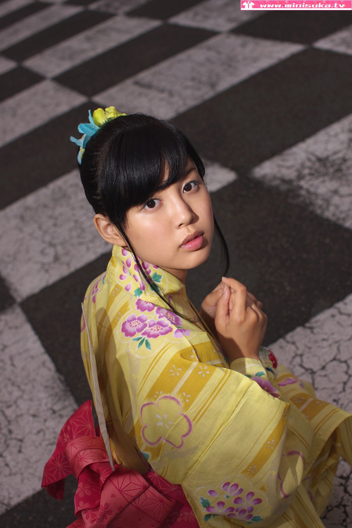 Tsukasa Aoi 葵つかさ/葵司 現役女子高生 [Minisuka.tv]_第2张