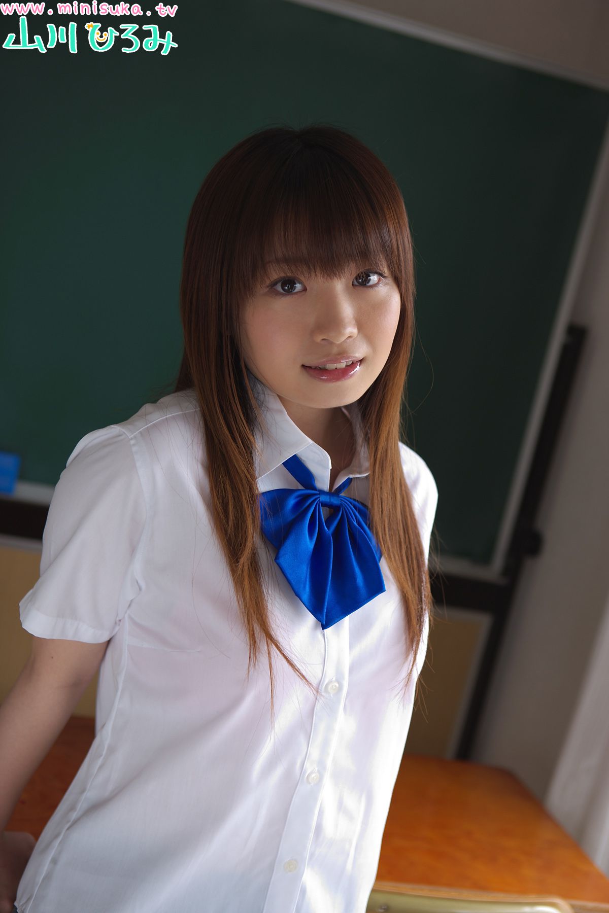 山川ひろみ Hikari Yamaguchi 現役女子高生 [Minisuka.tv]_第2张