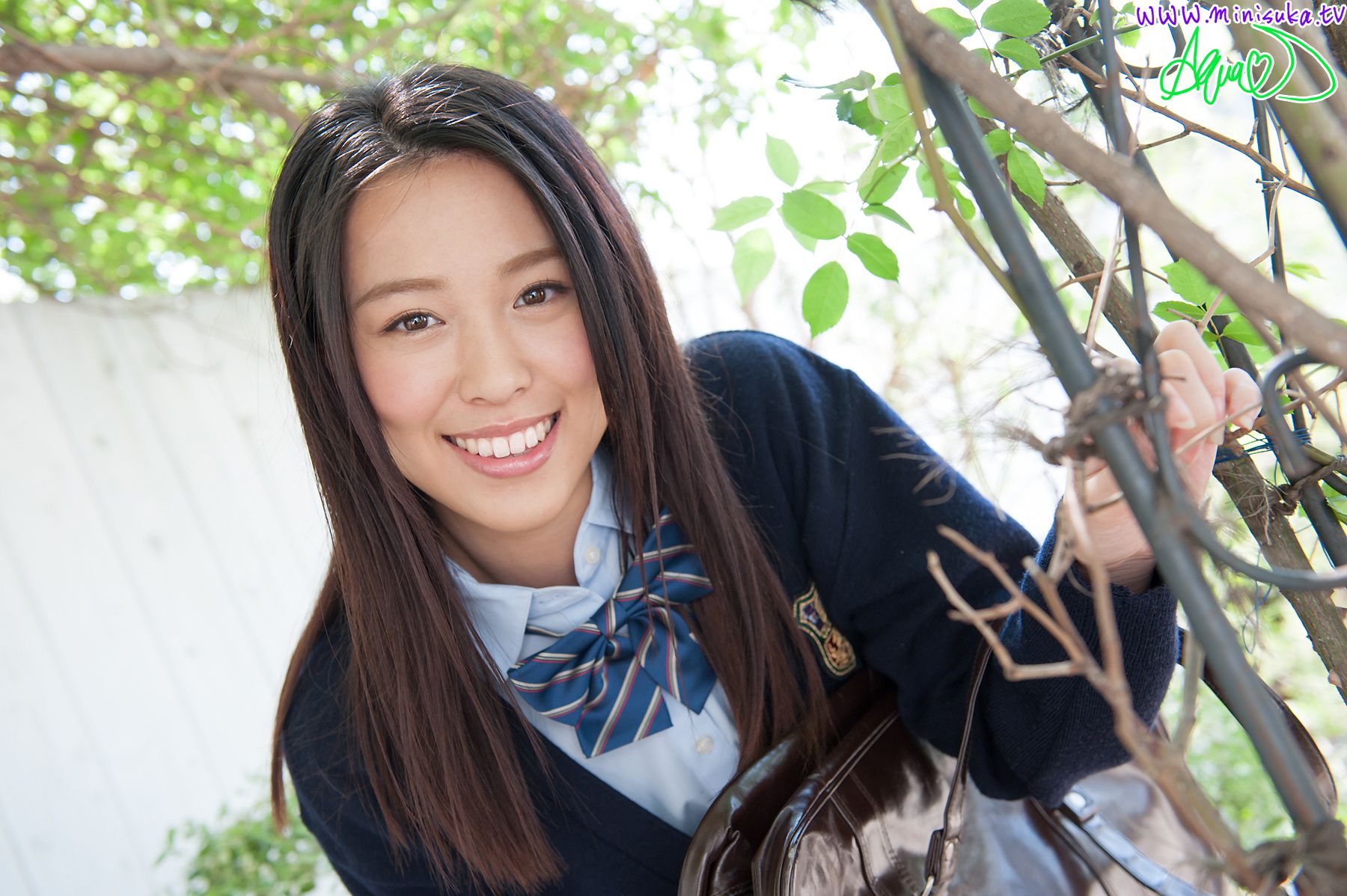 Aqua Otsuki 大月あくあ 現役女子高生 [Minisuka.tv]_第5张