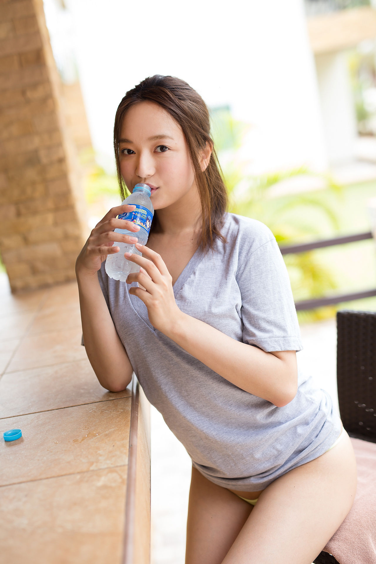 山中真由美+香月りお《T恤诱惑+浴室系列》 [Minisuka.tv]_第4张