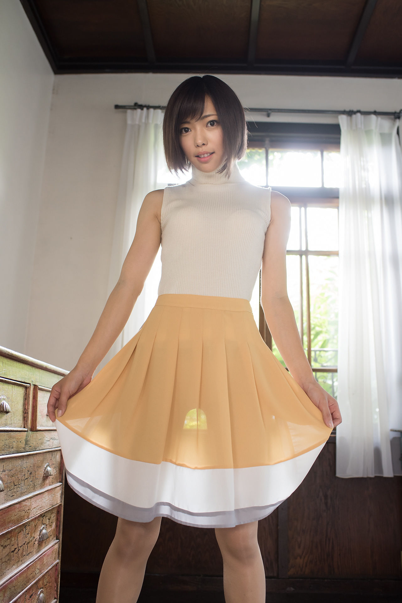 Aya Hirose 広瀬あや《连衣裙诱惑》 [Minisuka.tv]_第2张