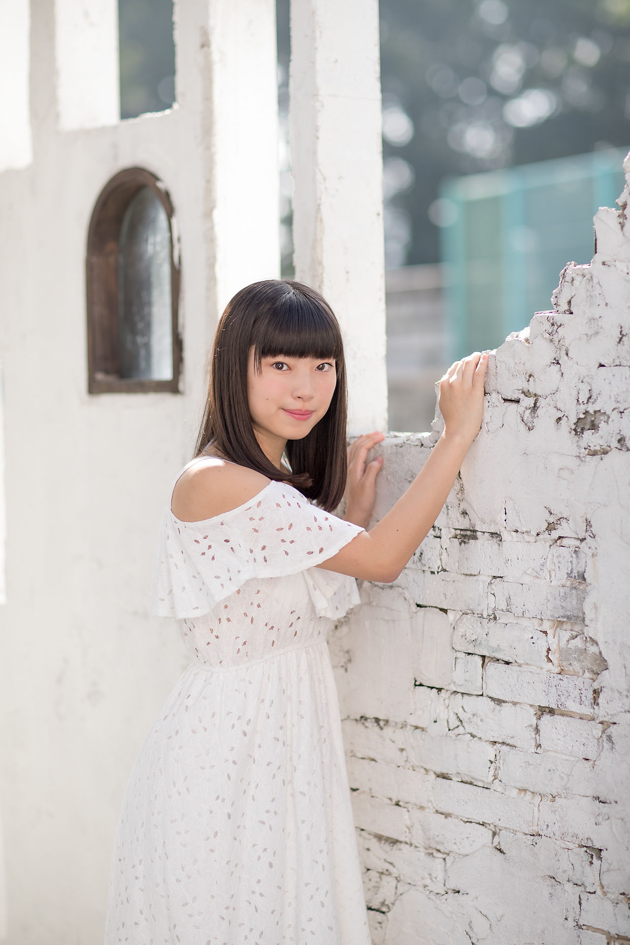 Sena Shinonome 東雲せな《白裙少女》 [Minisuka.tv]_第1张