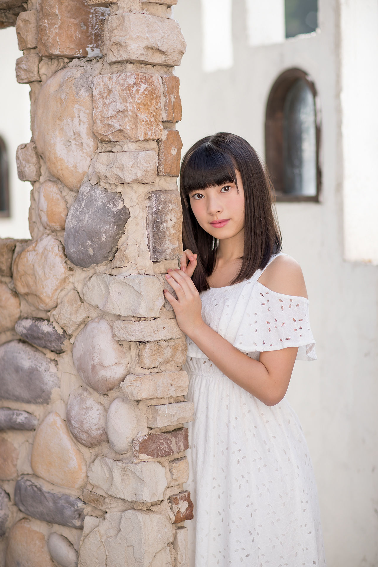 Sena Shinonome 東雲せな《白裙少女》 [Minisuka.tv]_第3张