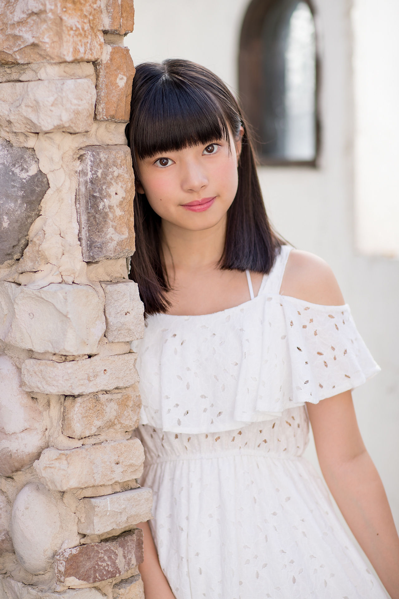 Sena Shinonome 東雲せな《白裙少女》 [Minisuka.tv]_第5张