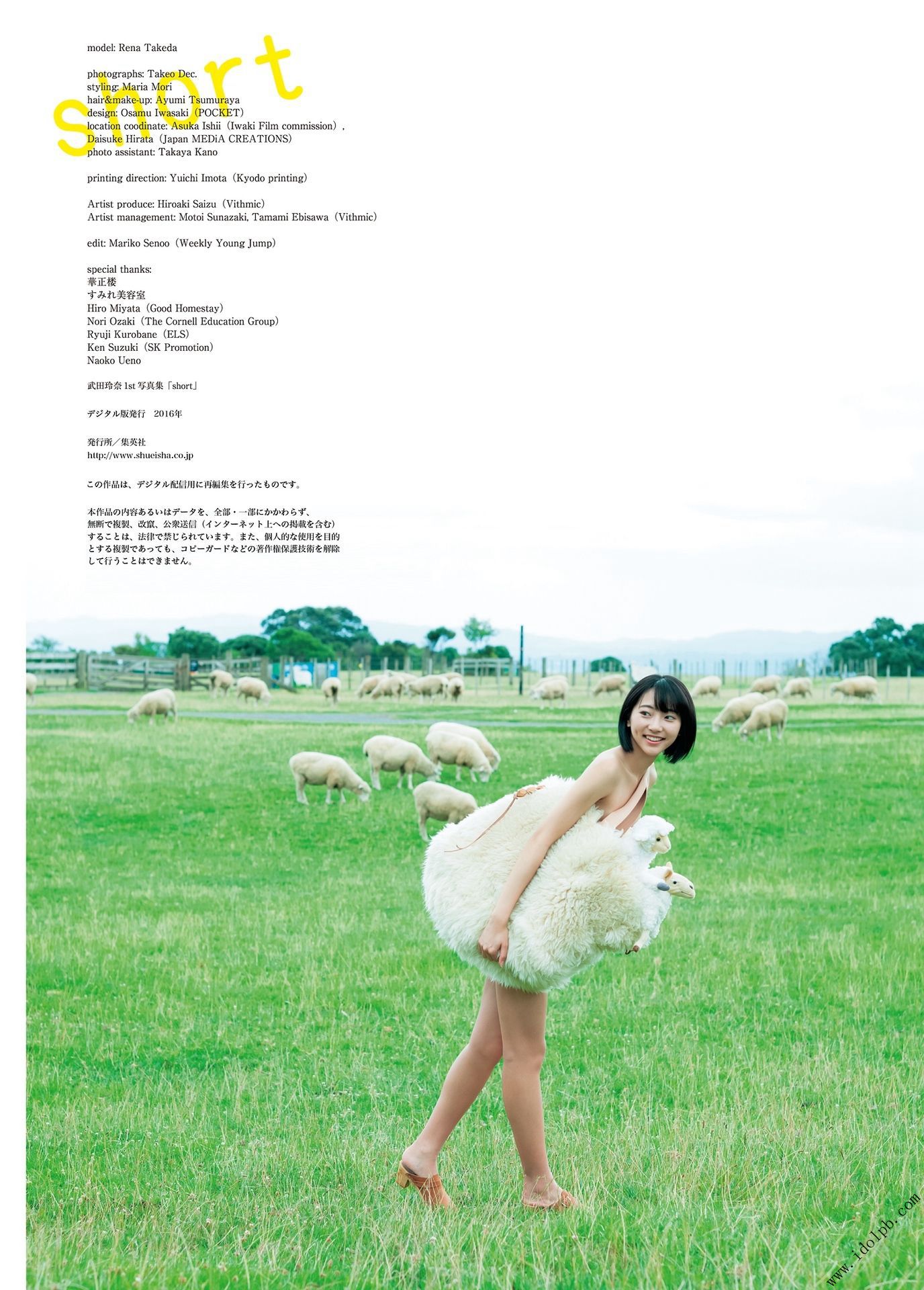 武田玲奈《short》 [PhotoBook]_第5张