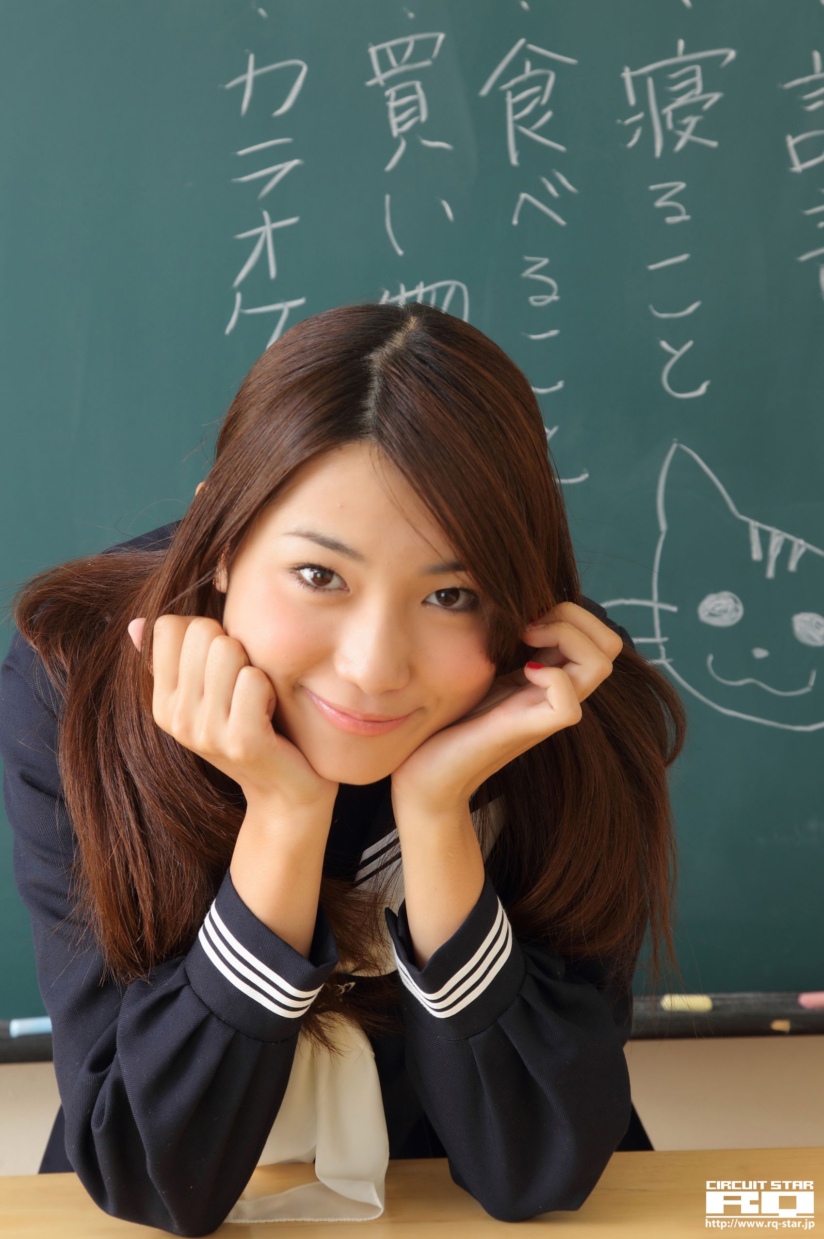 [RQ-STAR] NO.00590 Naoho Ichihashi 市橋直歩 School Girl 写真集_第4张