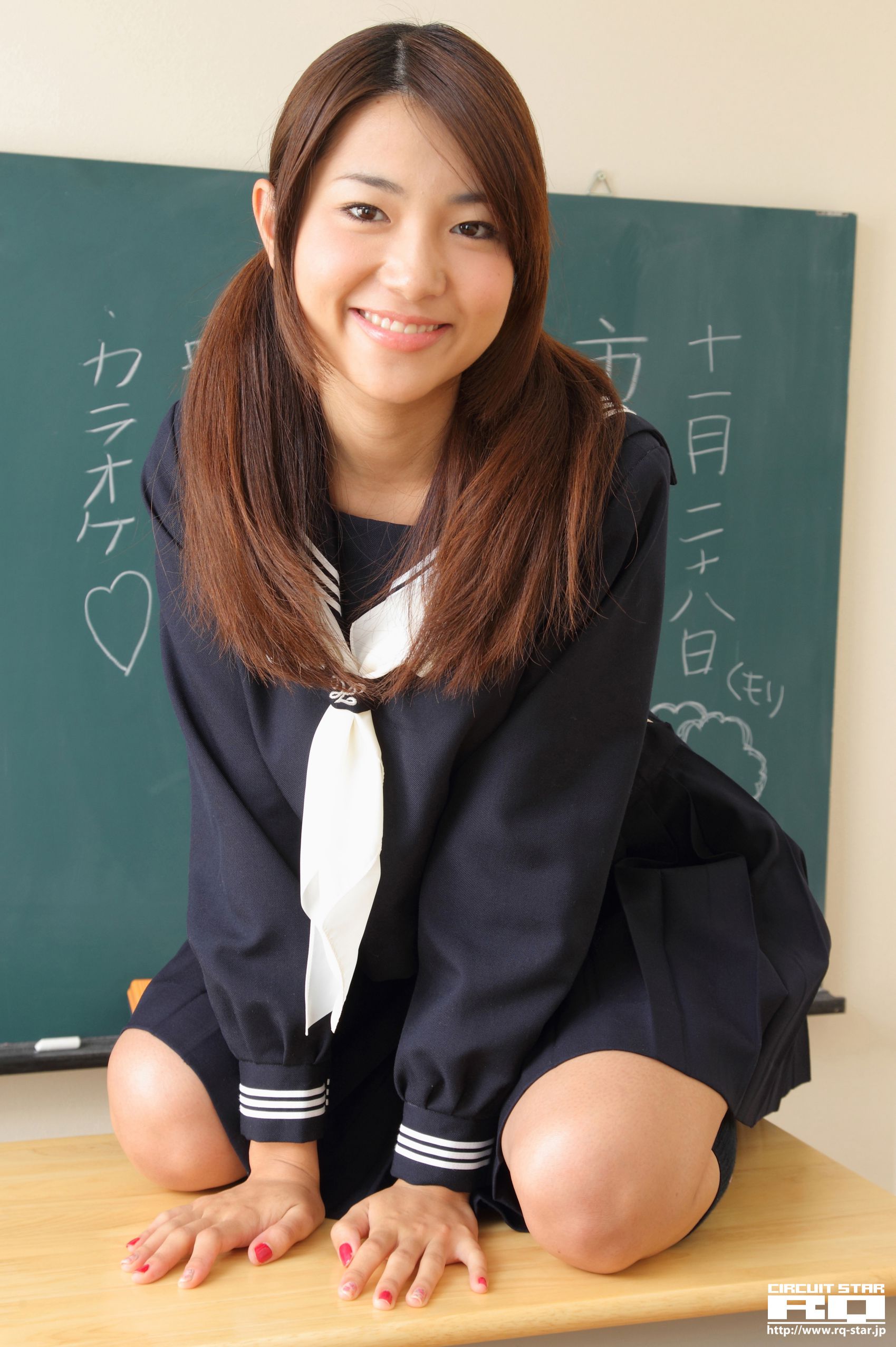 [RQ-STAR] NO.00590 Naoho Ichihashi 市橋直歩 School Girl 写真集_第5张