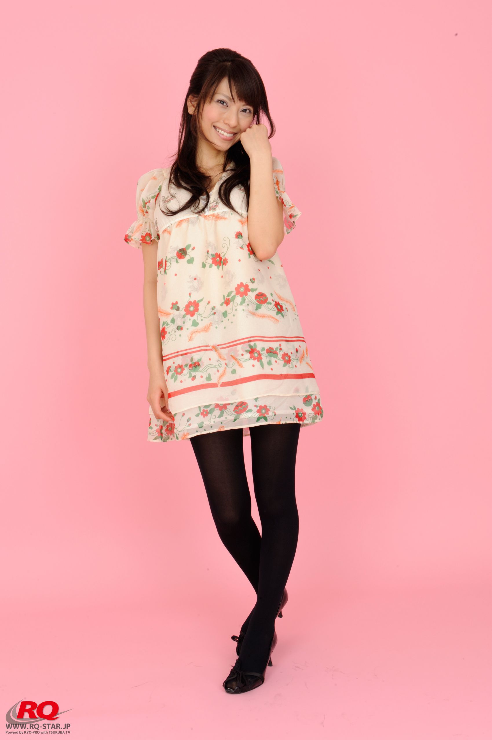 [RQ-STAR] NO.00016 Honoka Asada 浅田ほのか 花裙+黑丝袜写真_第1张