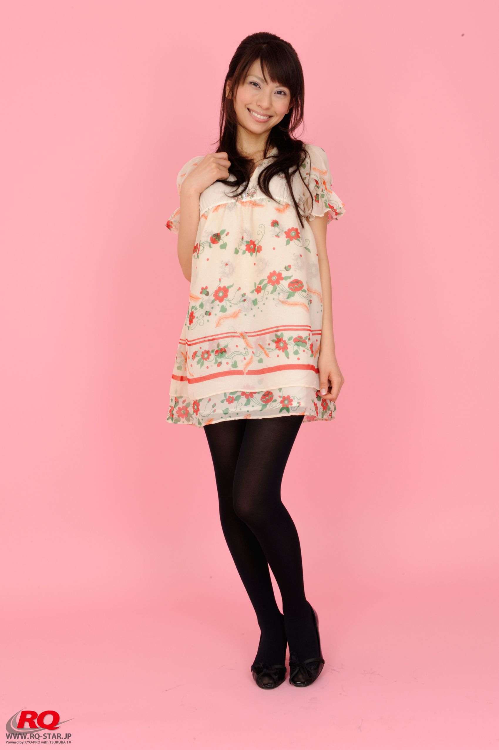 [RQ-STAR] NO.00016 Honoka Asada 浅田ほのか 花裙+黑丝袜写真_第2张