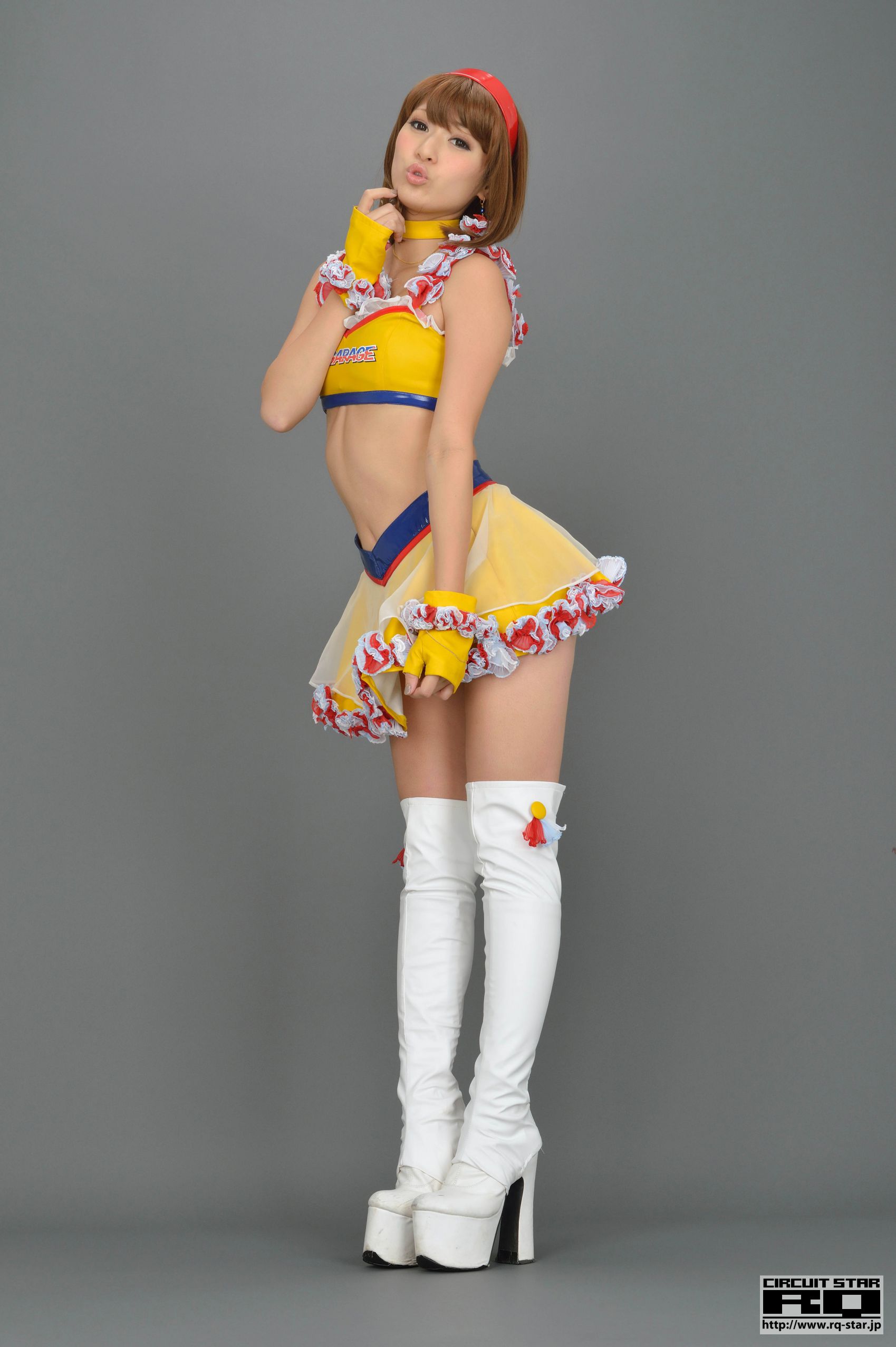 [RQ-STAR] NO.00733 柴原麻衣 Mai Shibahara Race Queen 赛车女郎 写真集_第2张