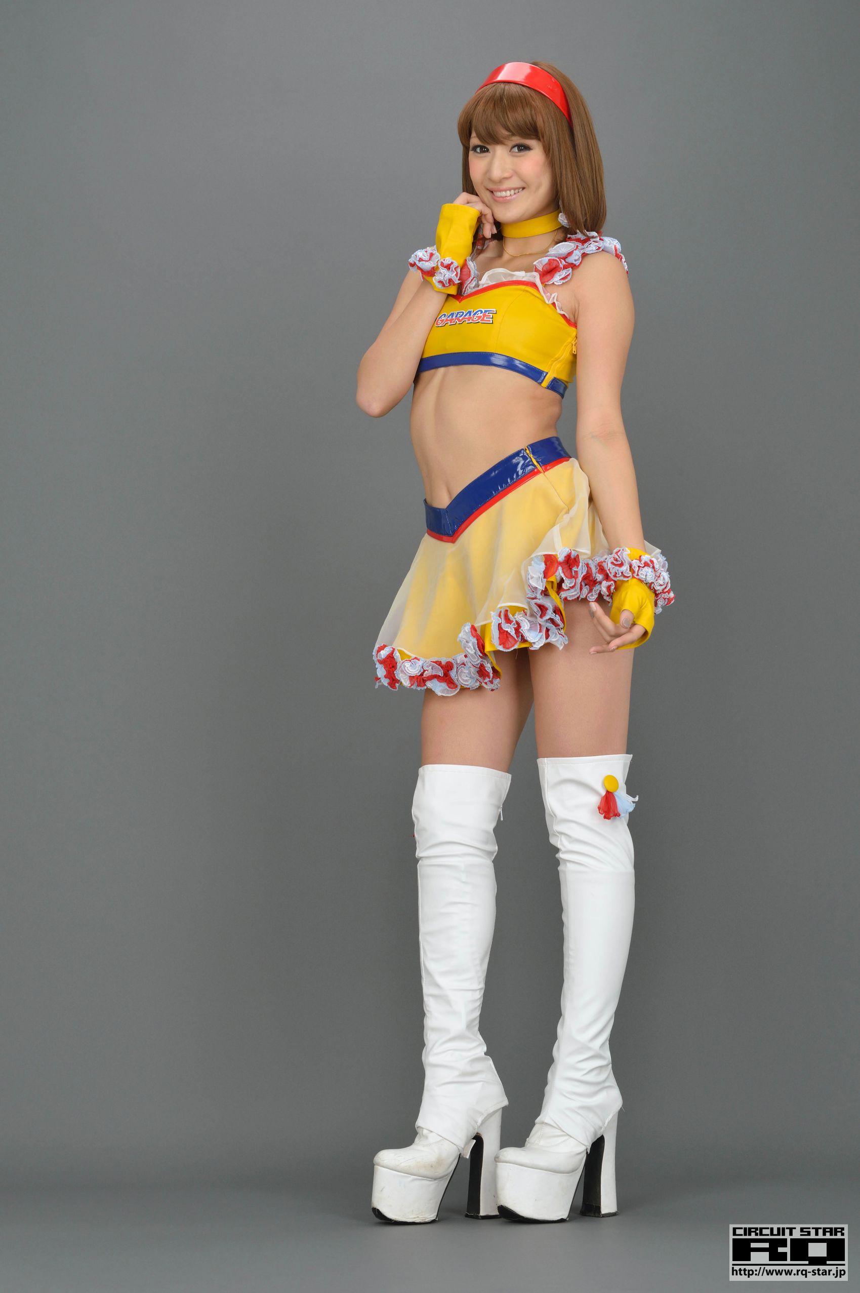 [RQ-STAR] NO.00733 柴原麻衣 Mai Shibahara Race Queen 赛车女郎 写真集_第5张