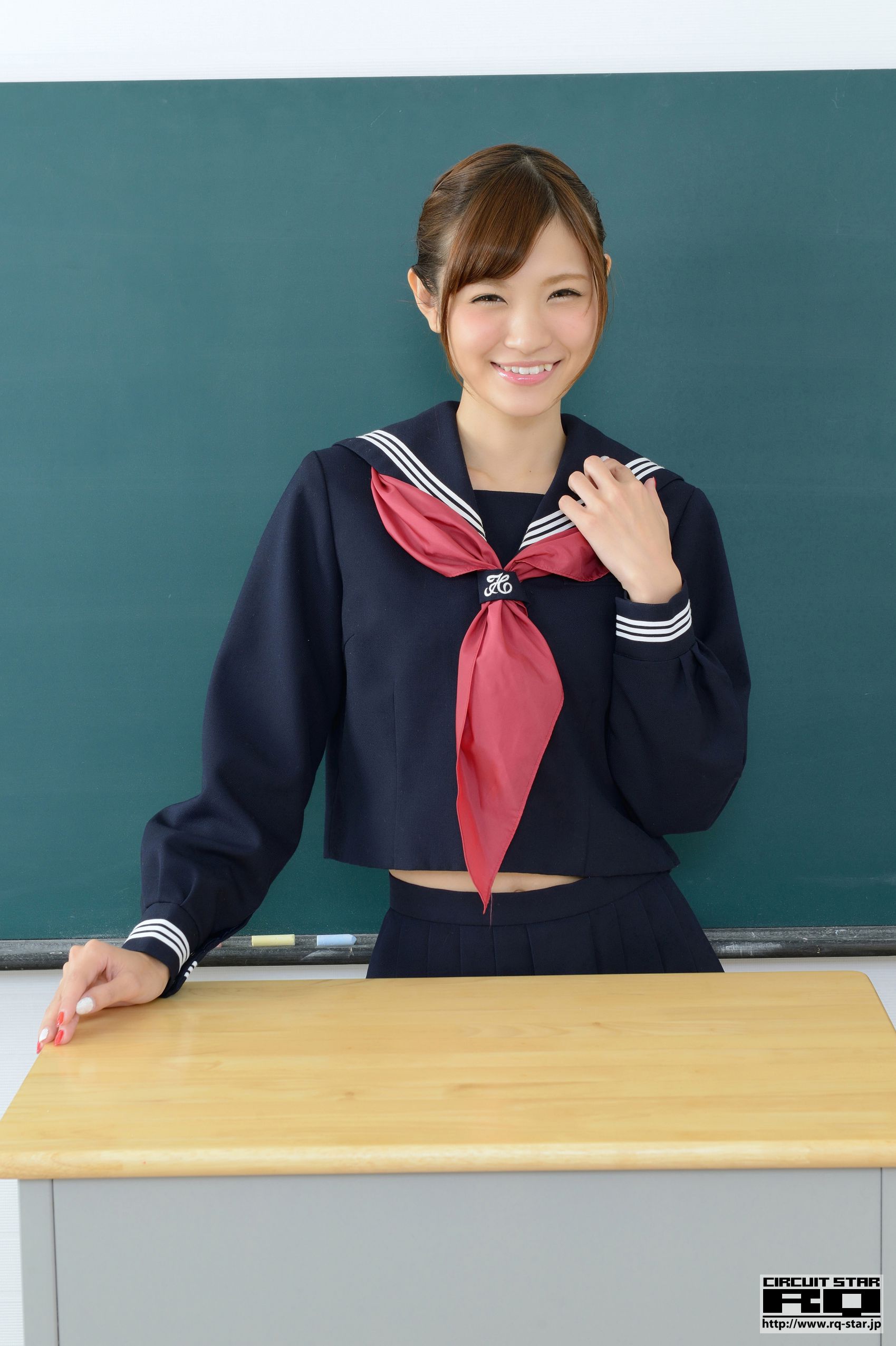 [RQ-STAR] NO.00876 神咲はるか School Girl 校服 写真集_第2张