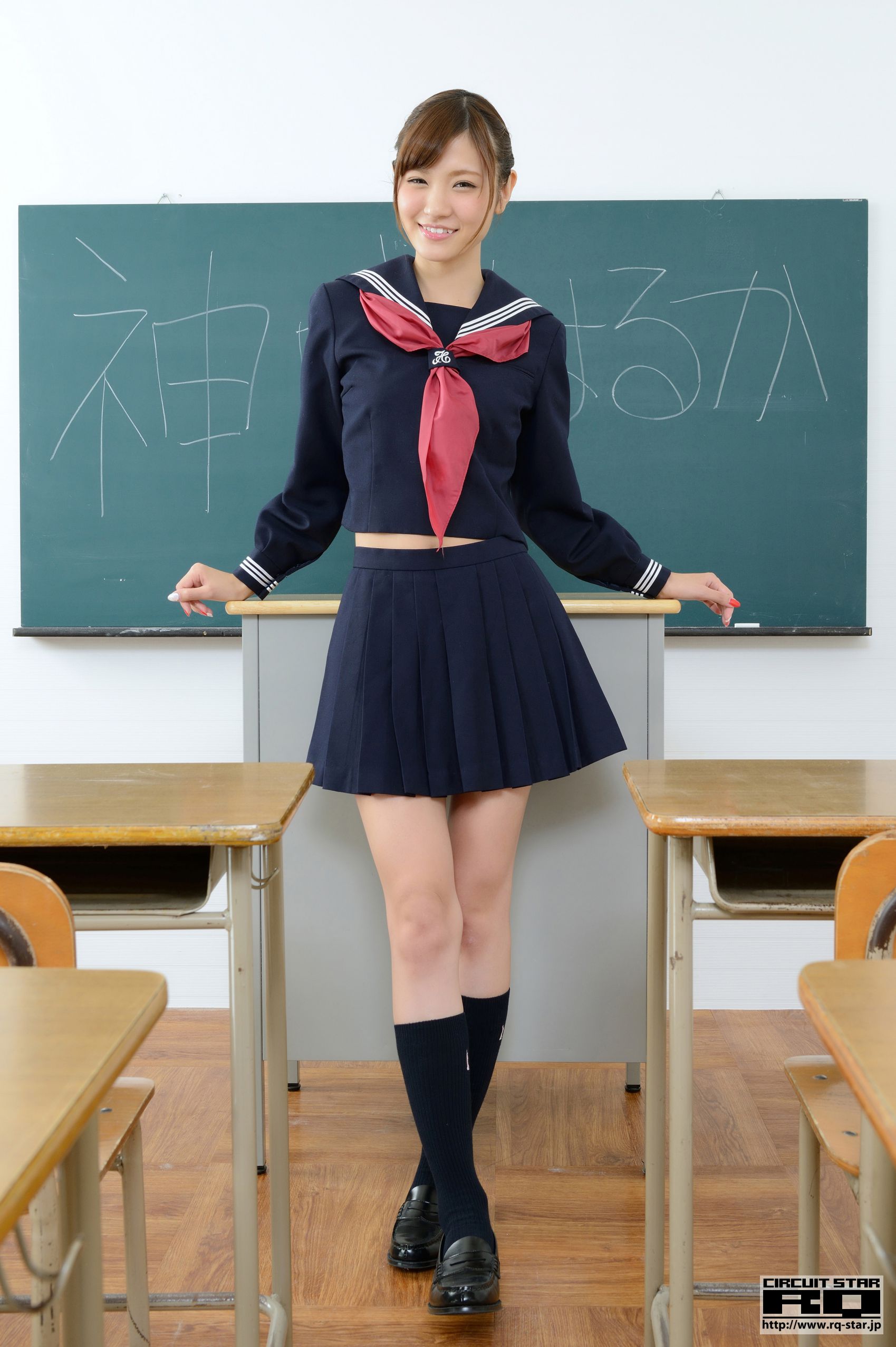 [RQ-STAR] NO.00876 神咲はるか School Girl 校服 写真集_第5张
