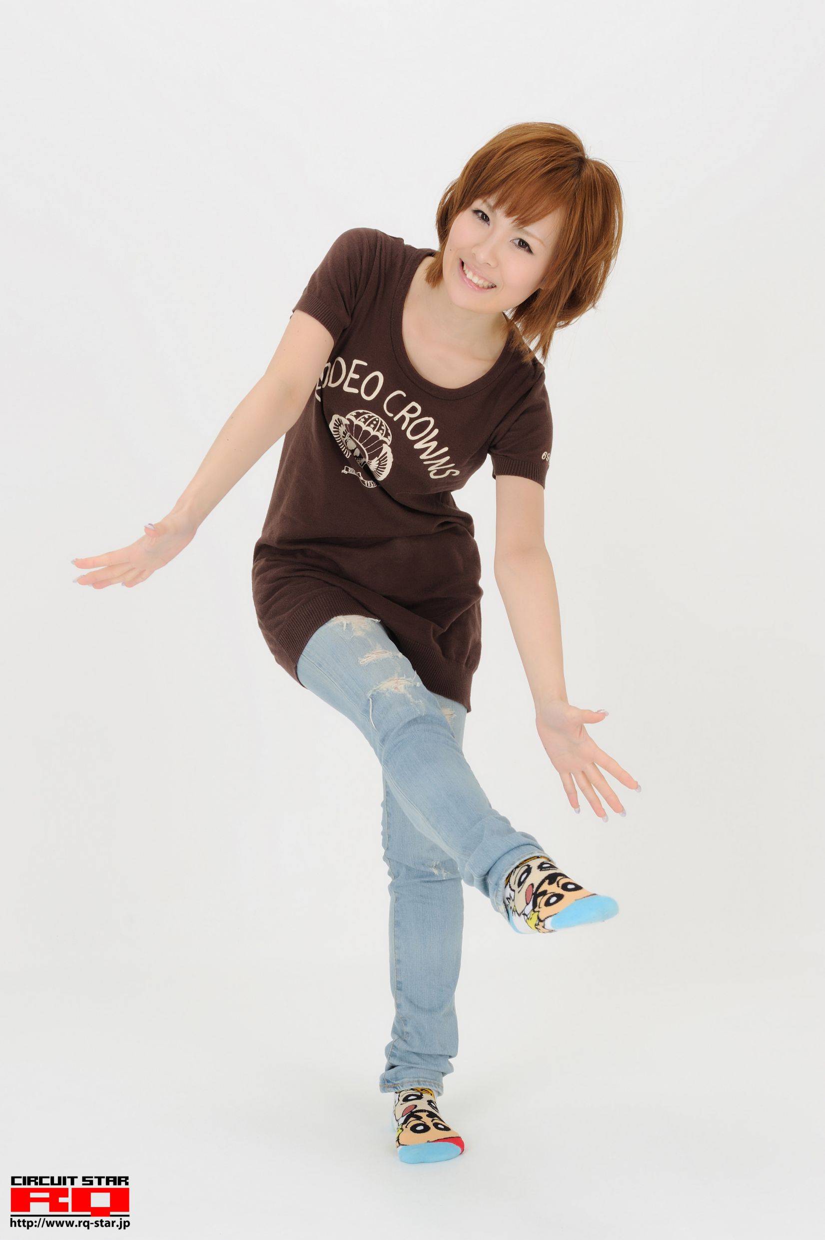 [RQ-STAR] NO.00480 倉持さゆ Private Dress 短发牛仔美女_第3张