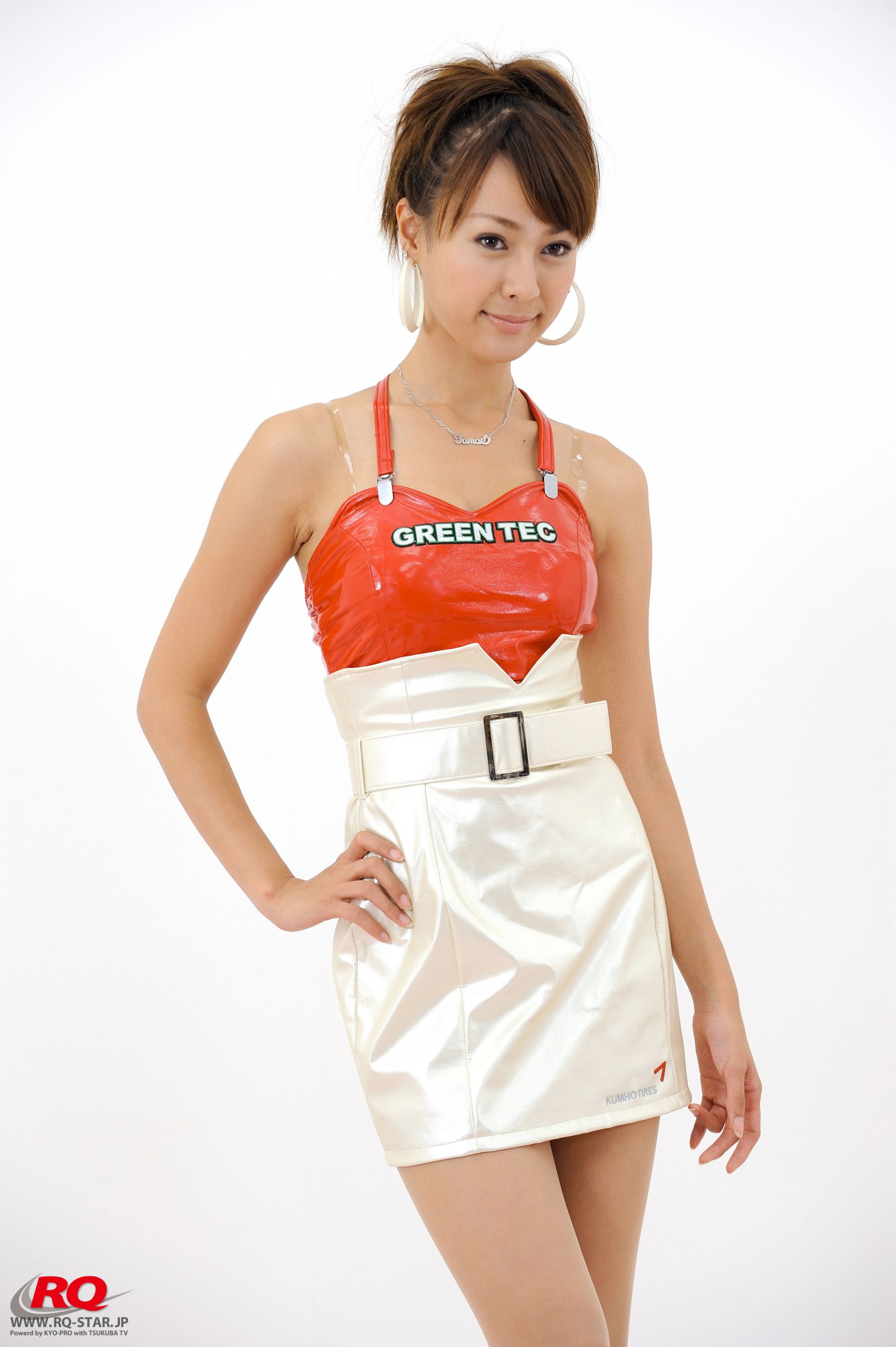 [RQ-STAR] NO.00067 中川知映 Race Queen – 2008 Green Tec  写真集_第3张