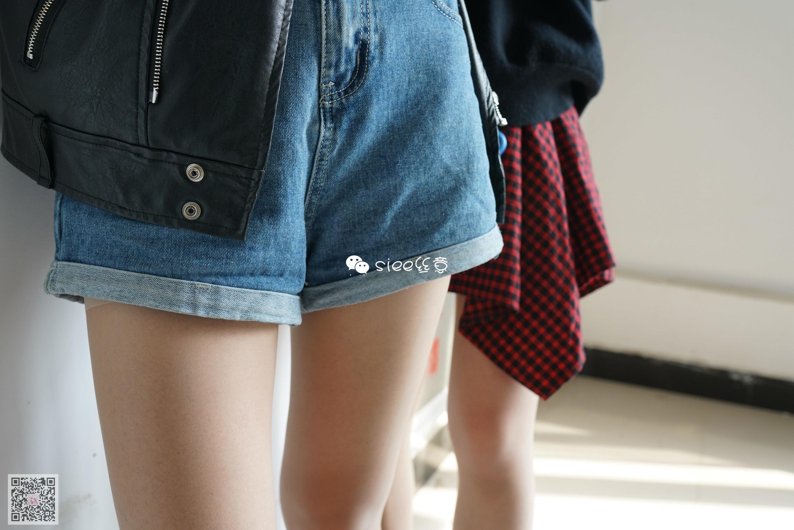 [丝意SIEE] No.283 静静&素素 闺蜜的薄丝_第2张