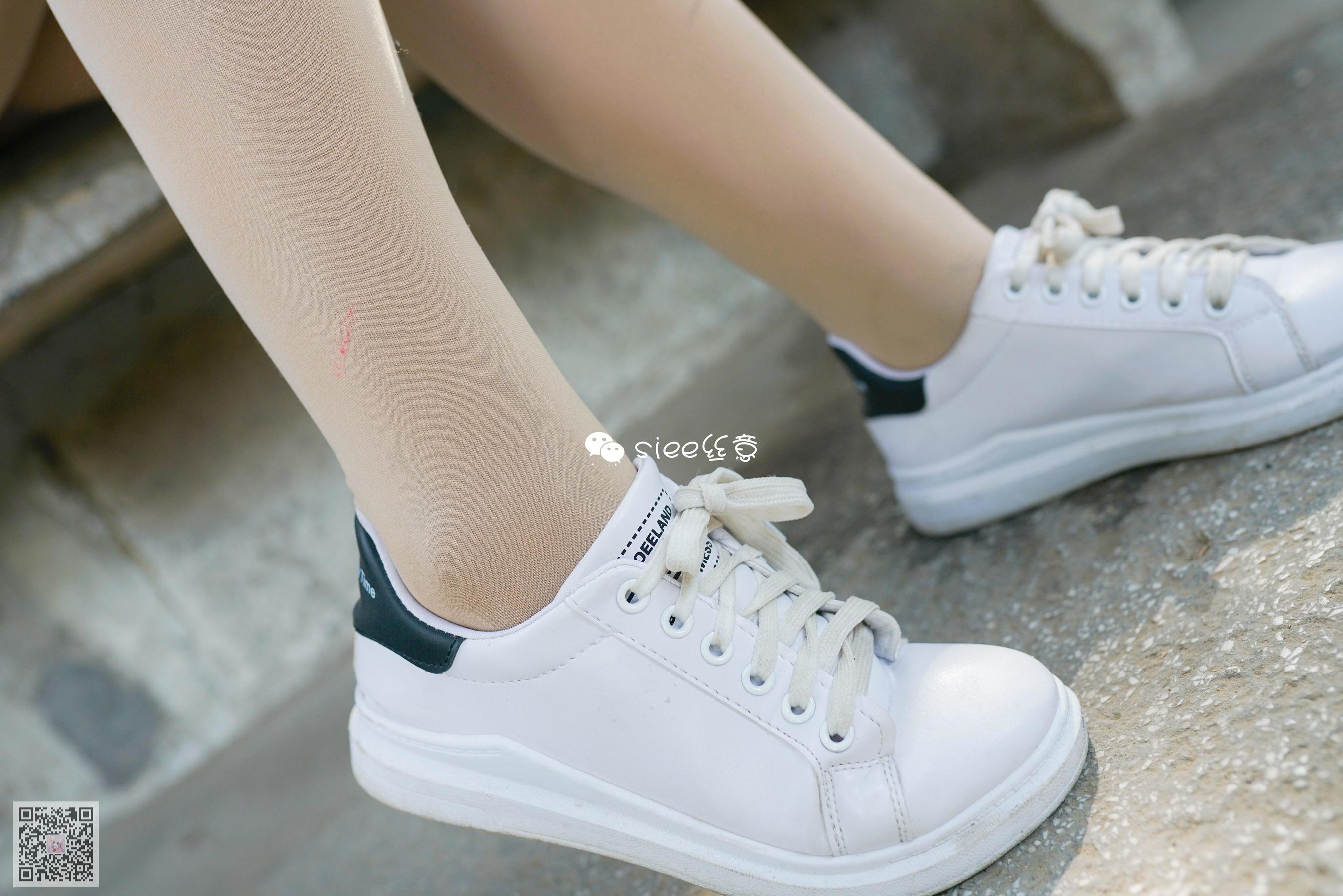 [丝意SIEE] No.287 小月 青涩的小白鞋_第2张