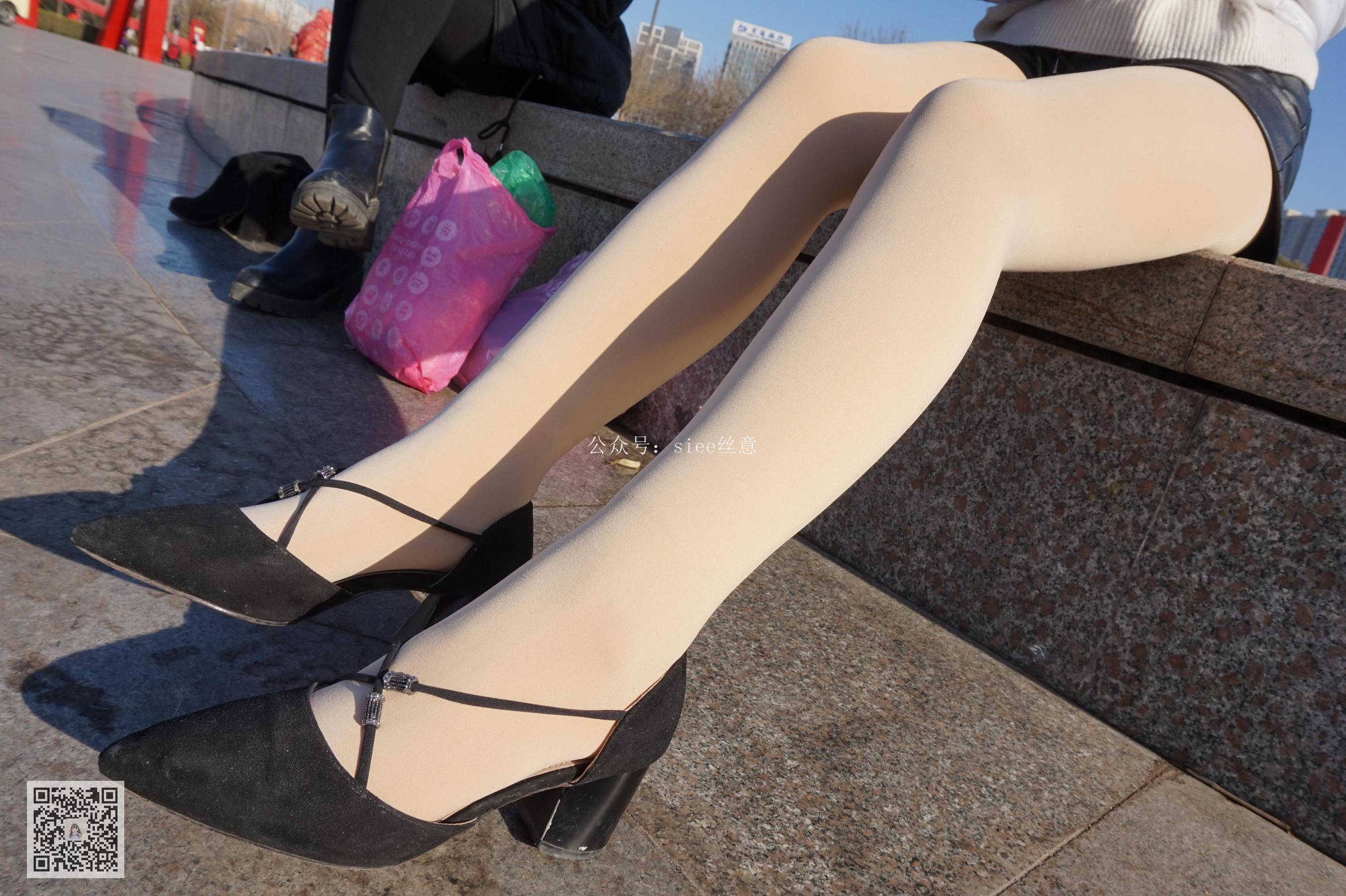 [丝意SIEE] 思思 厚丝也能配高跟鞋_第3张