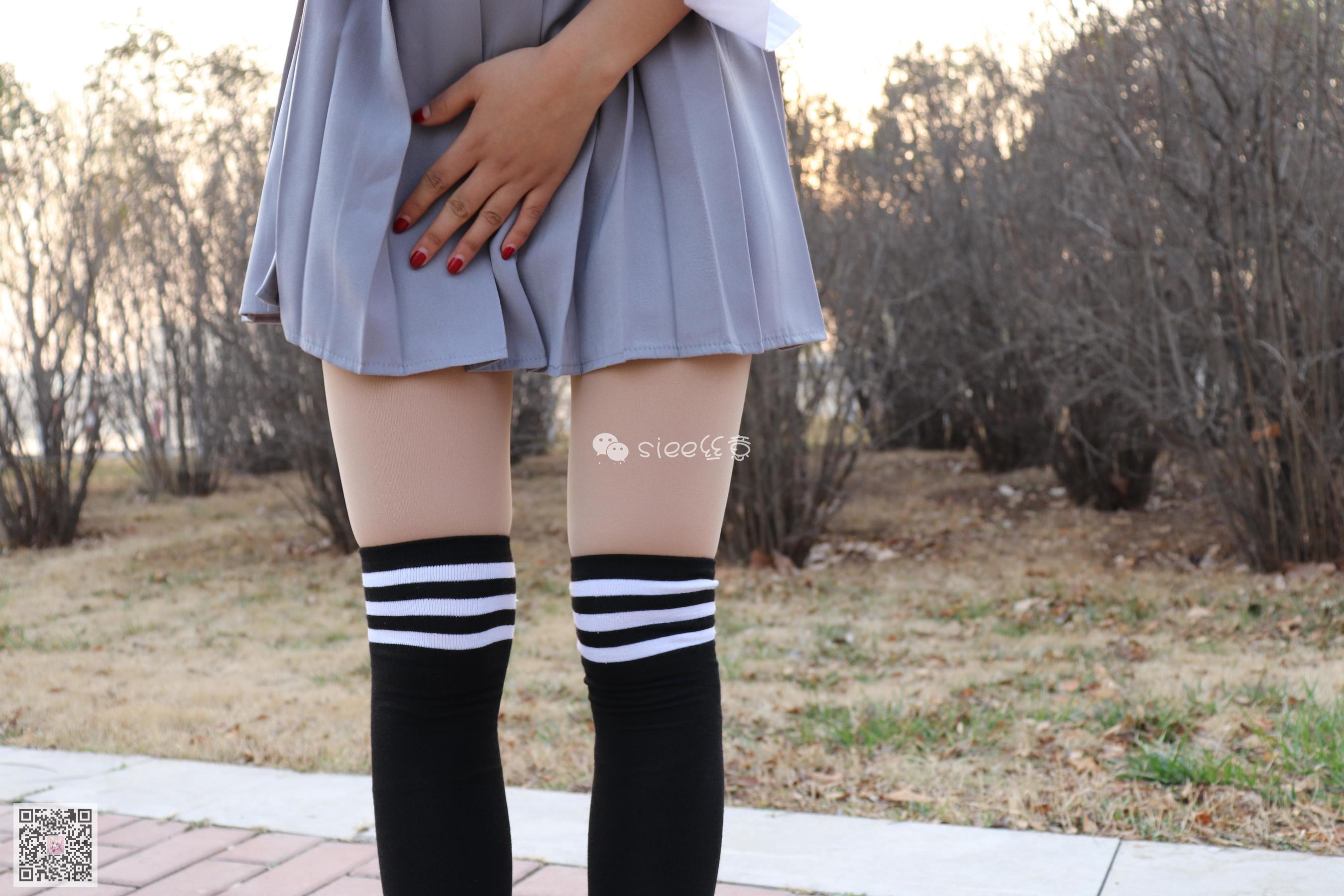 [丝意SIEE] No.060 安安《学生长筒袜》_第3张