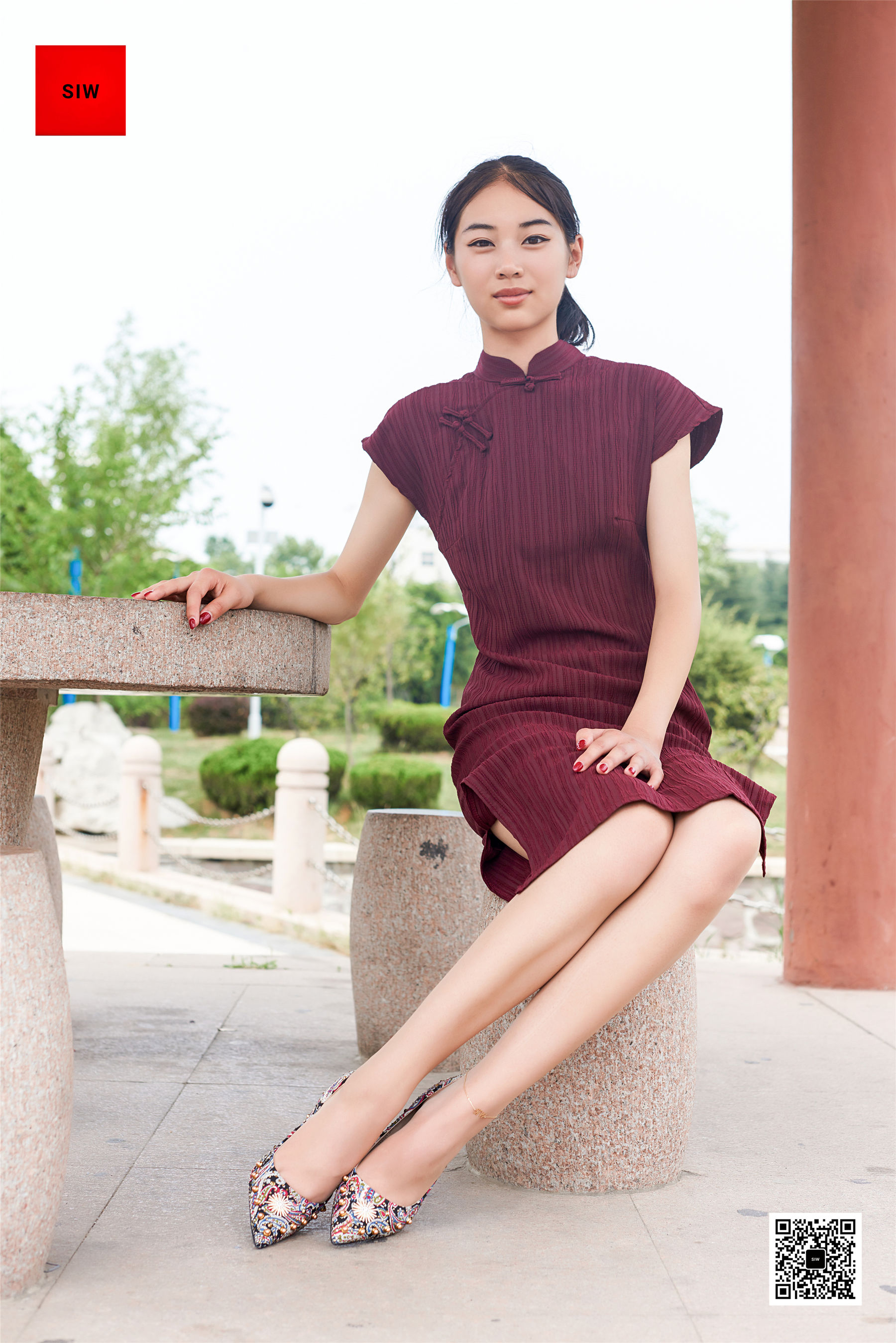 [斯文传媒SIW] 丽莉 湖畔旗袍秀_第3张