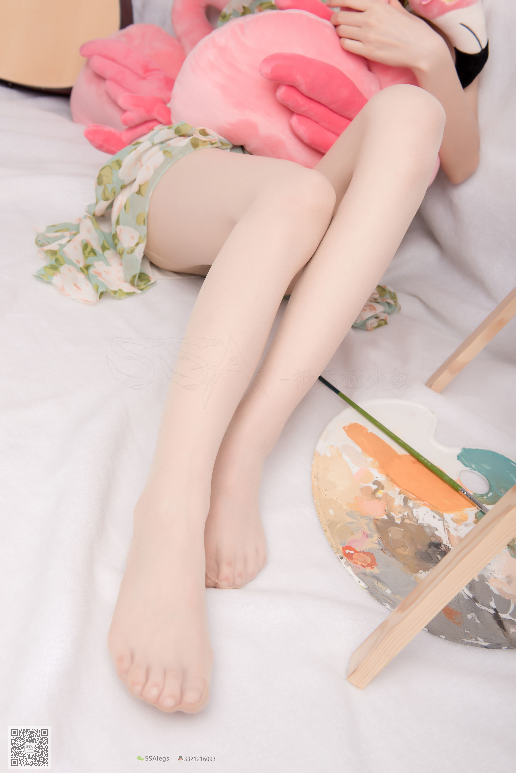 [SSA丝社]超清写真 No.022 琪琪 化身灵魂画师肉丝美足_第2张