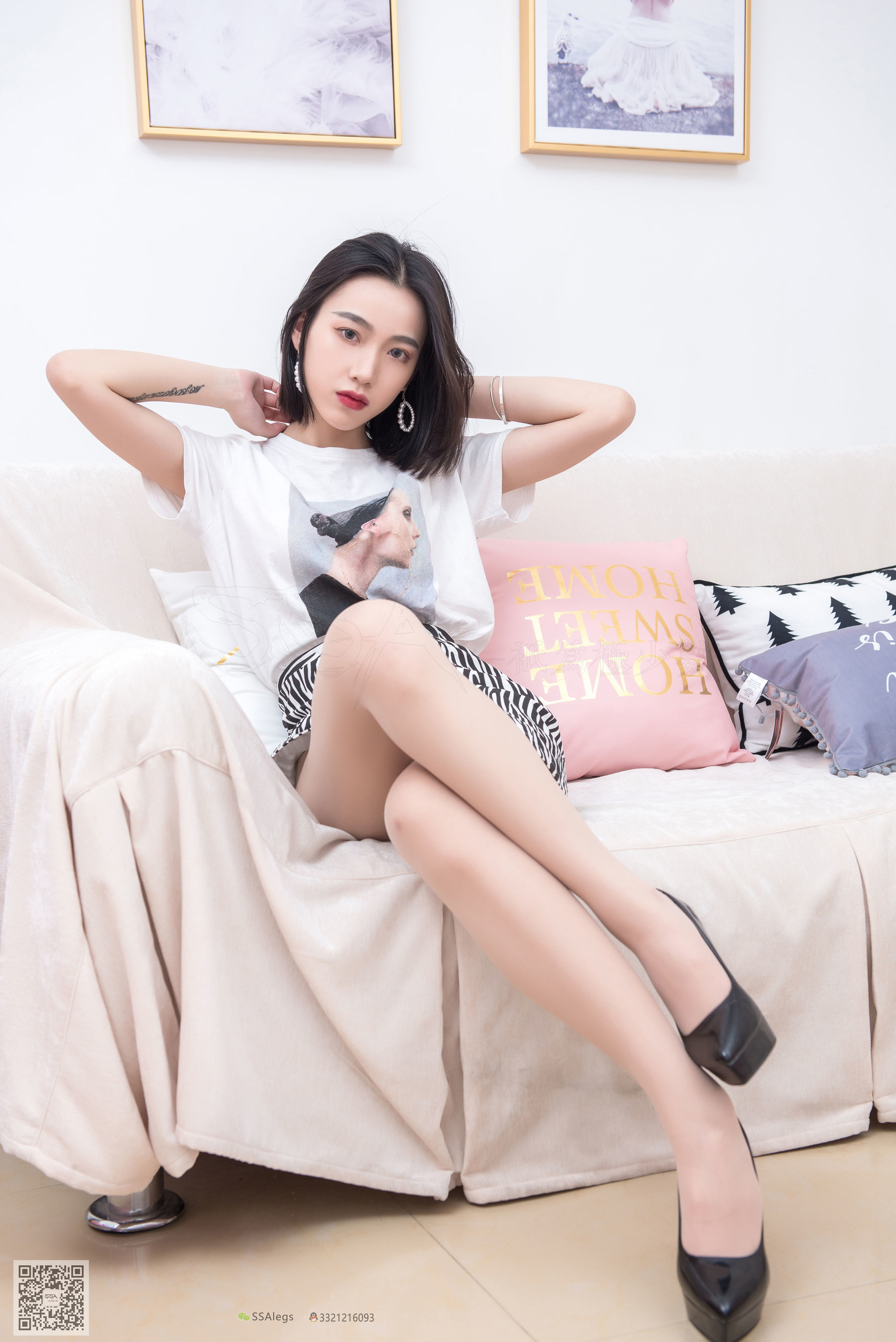 [SSA丝社]超清写真 No.029 大大 邻家小妹肉丝_第2张