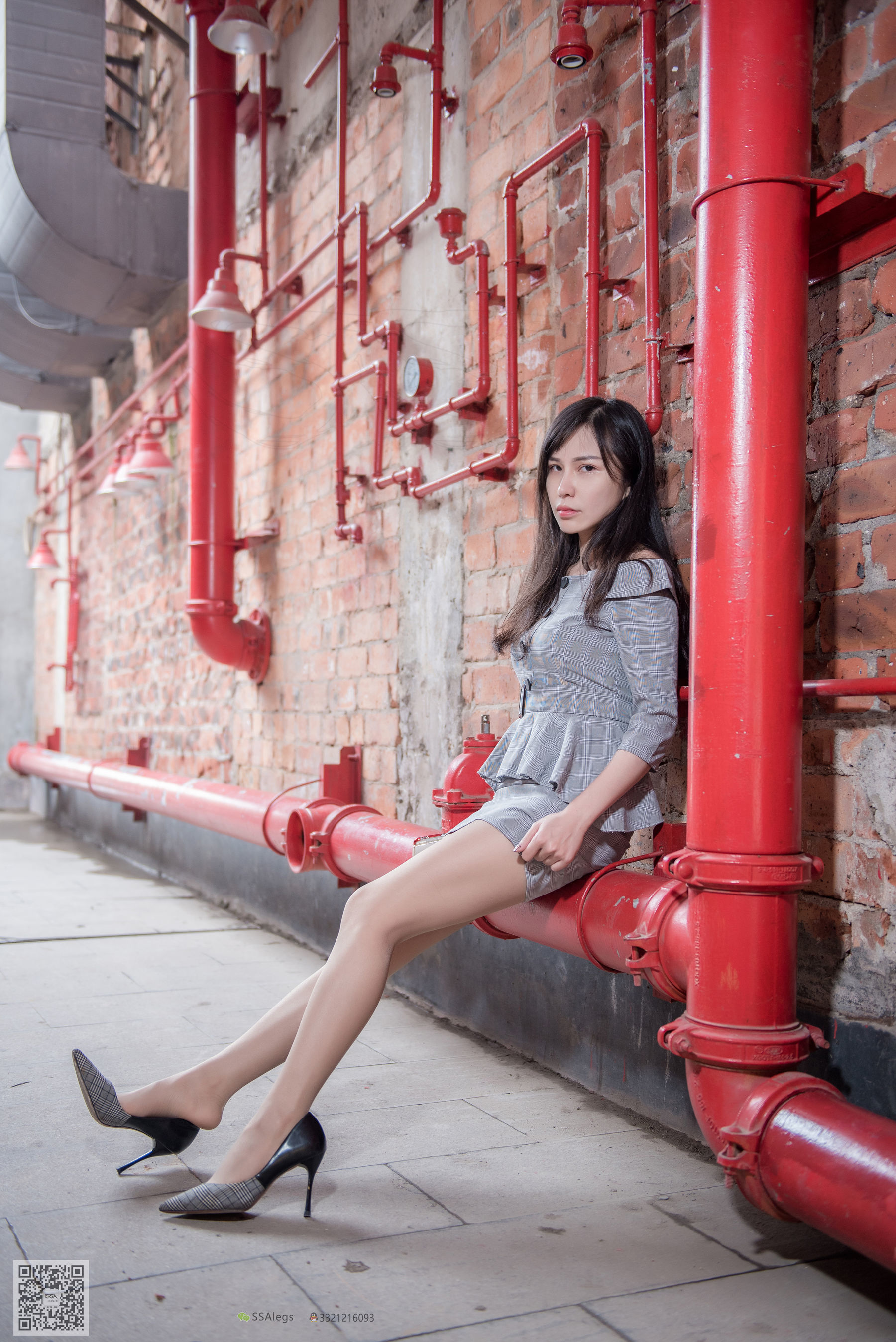 [SSA丝社]超清写真 No.045 雪黎 街拍_第2张