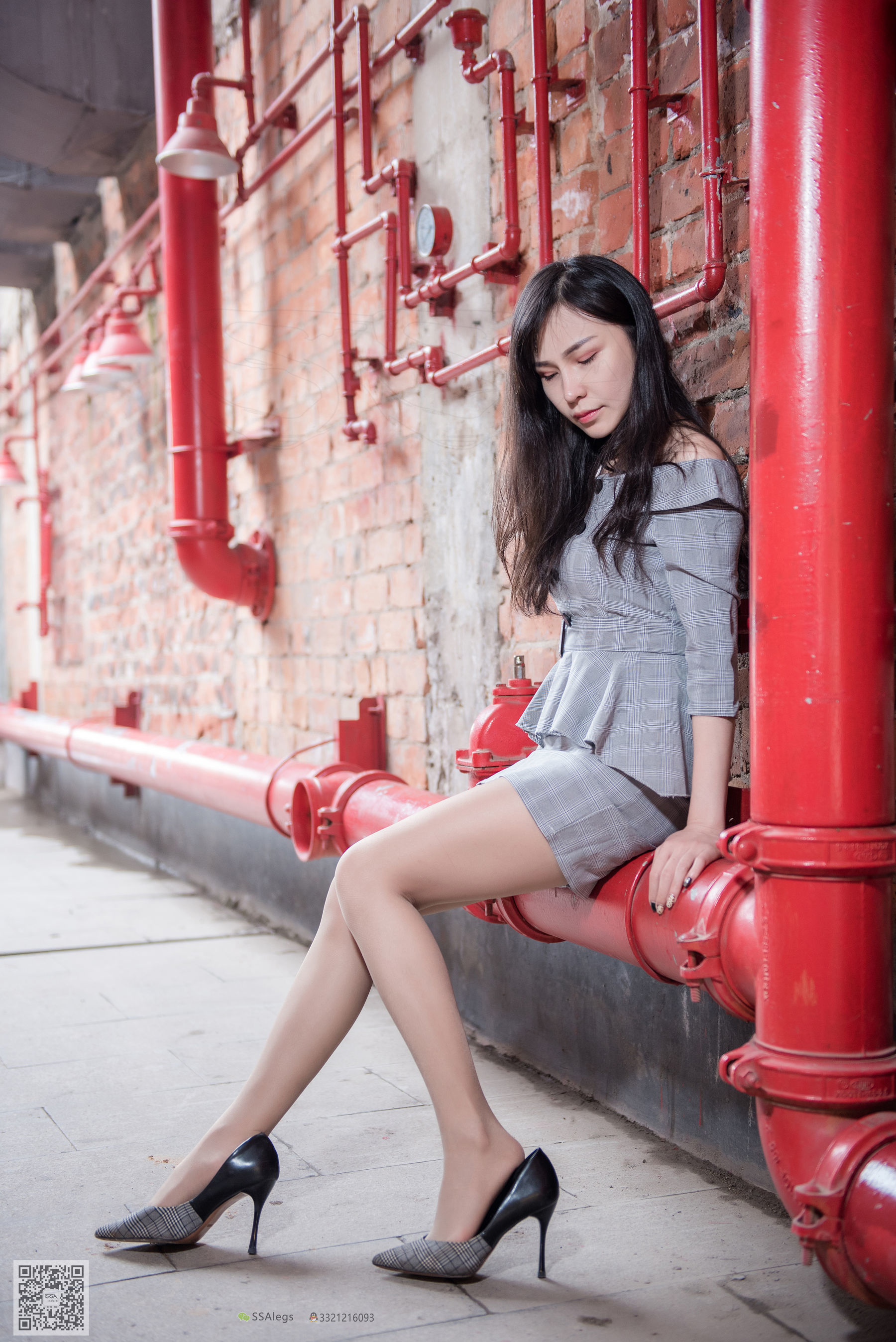 [SSA丝社]超清写真 No.045 雪黎 街拍_第3张