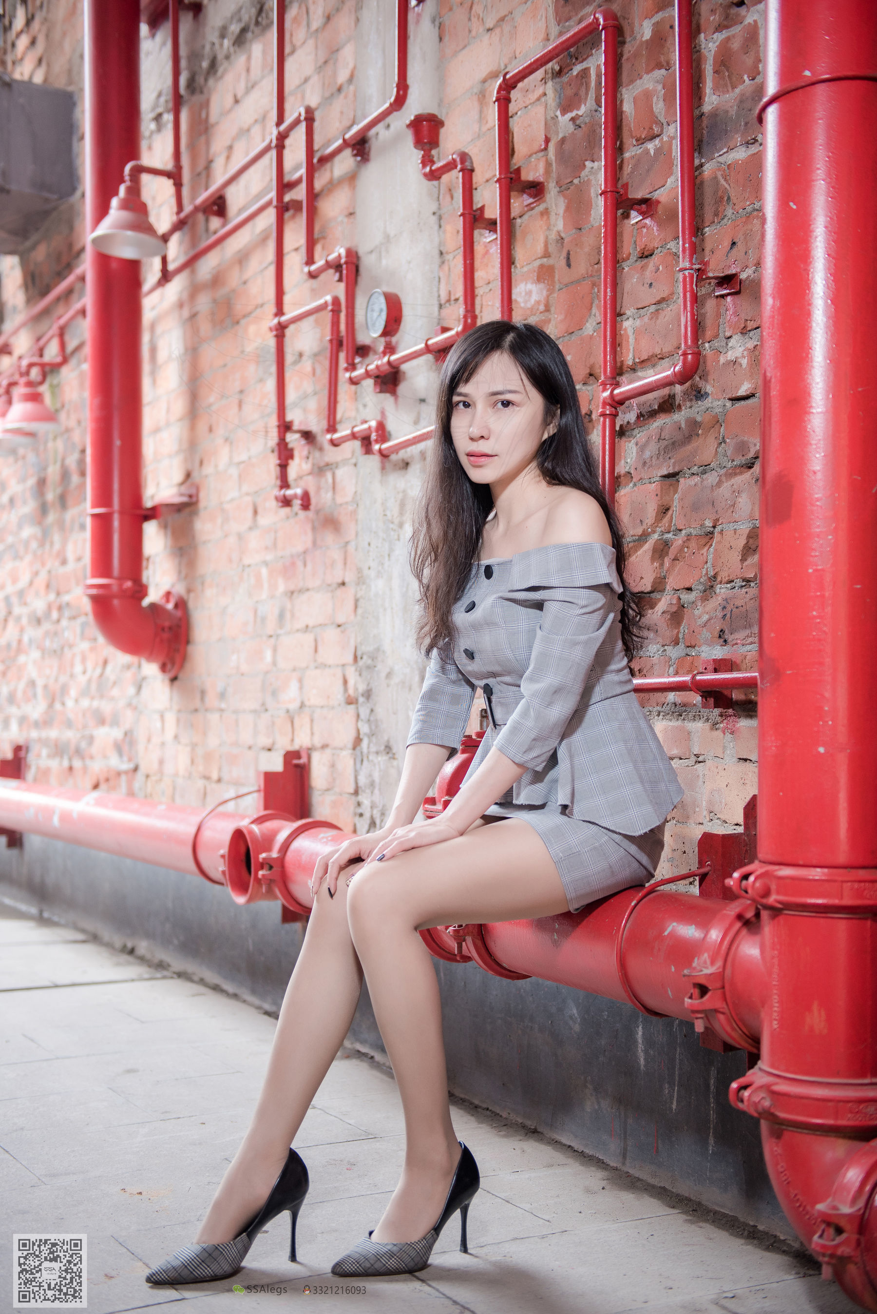 [SSA丝社]超清写真 No.045 雪黎 街拍_第5张