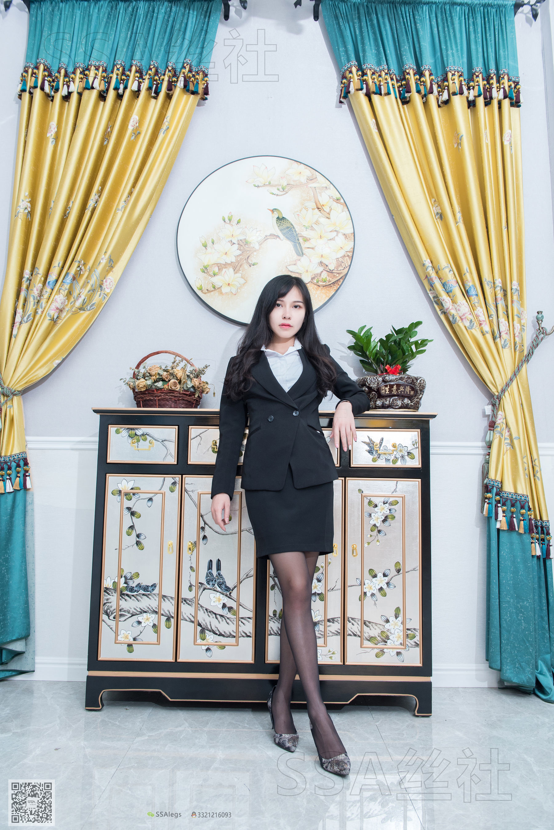 [SSA丝社]超清写真 No.070 雪梨 窗帘店_第3张