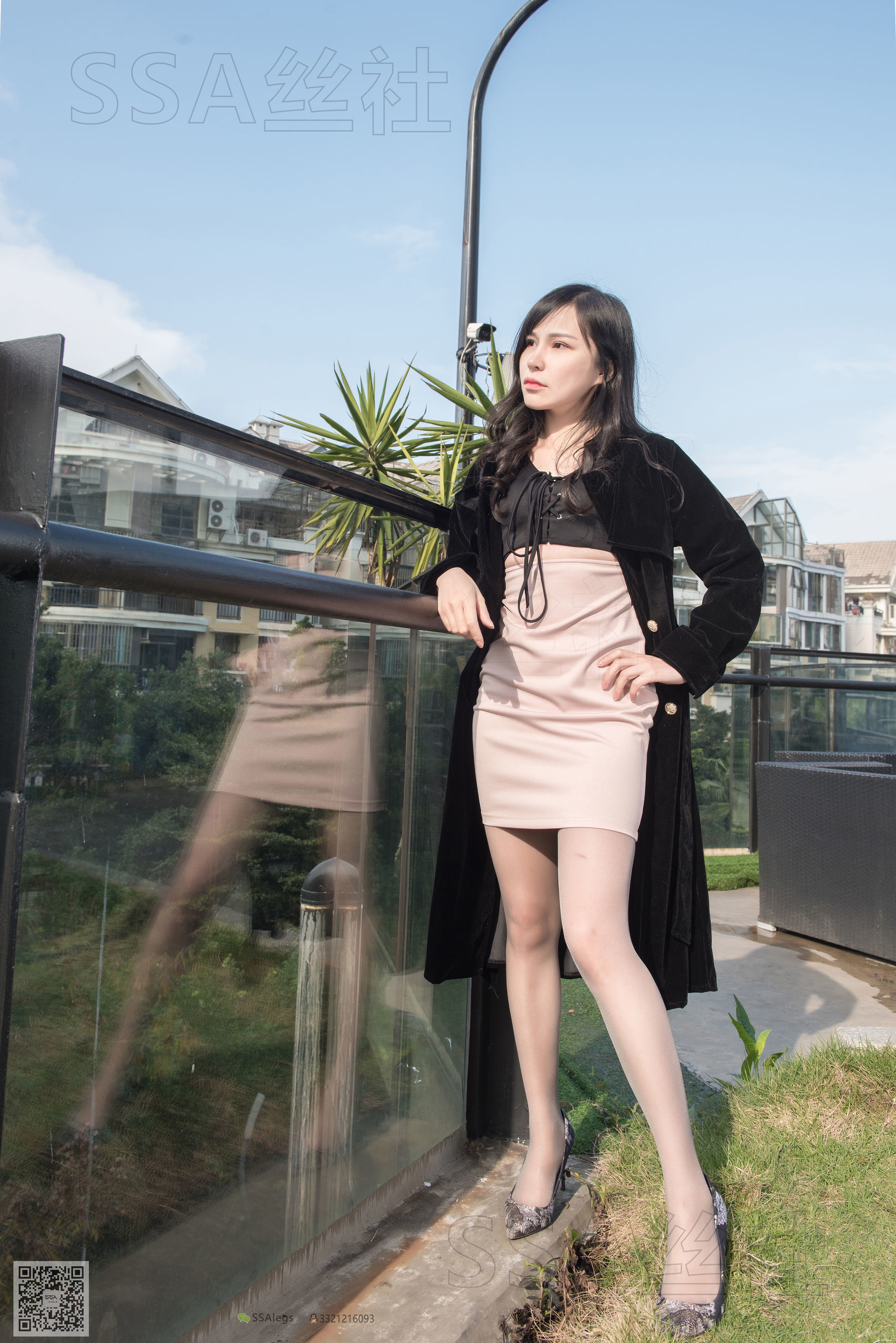 [SSA丝社]超清写真 No.074 雪梨 随阳光变幻色彩的灰丝_第3张