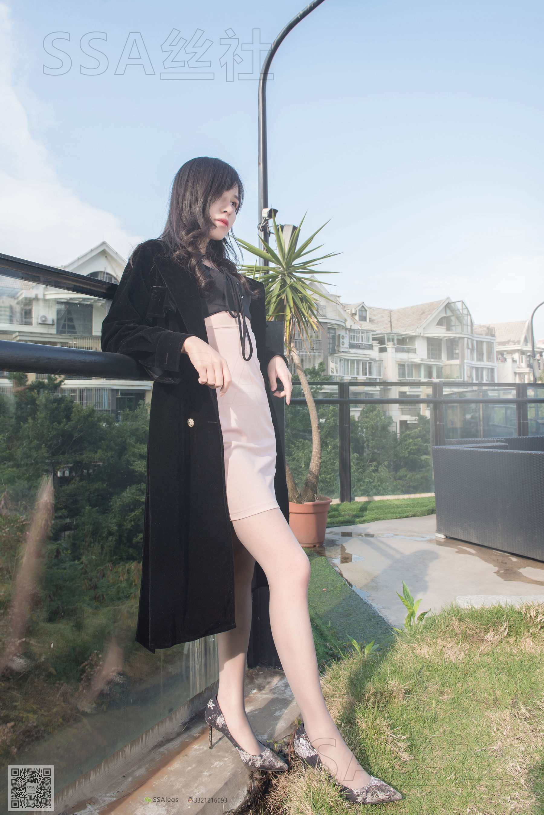 [SSA丝社]超清写真 No.074 雪梨 随阳光变幻色彩的灰丝_第5张