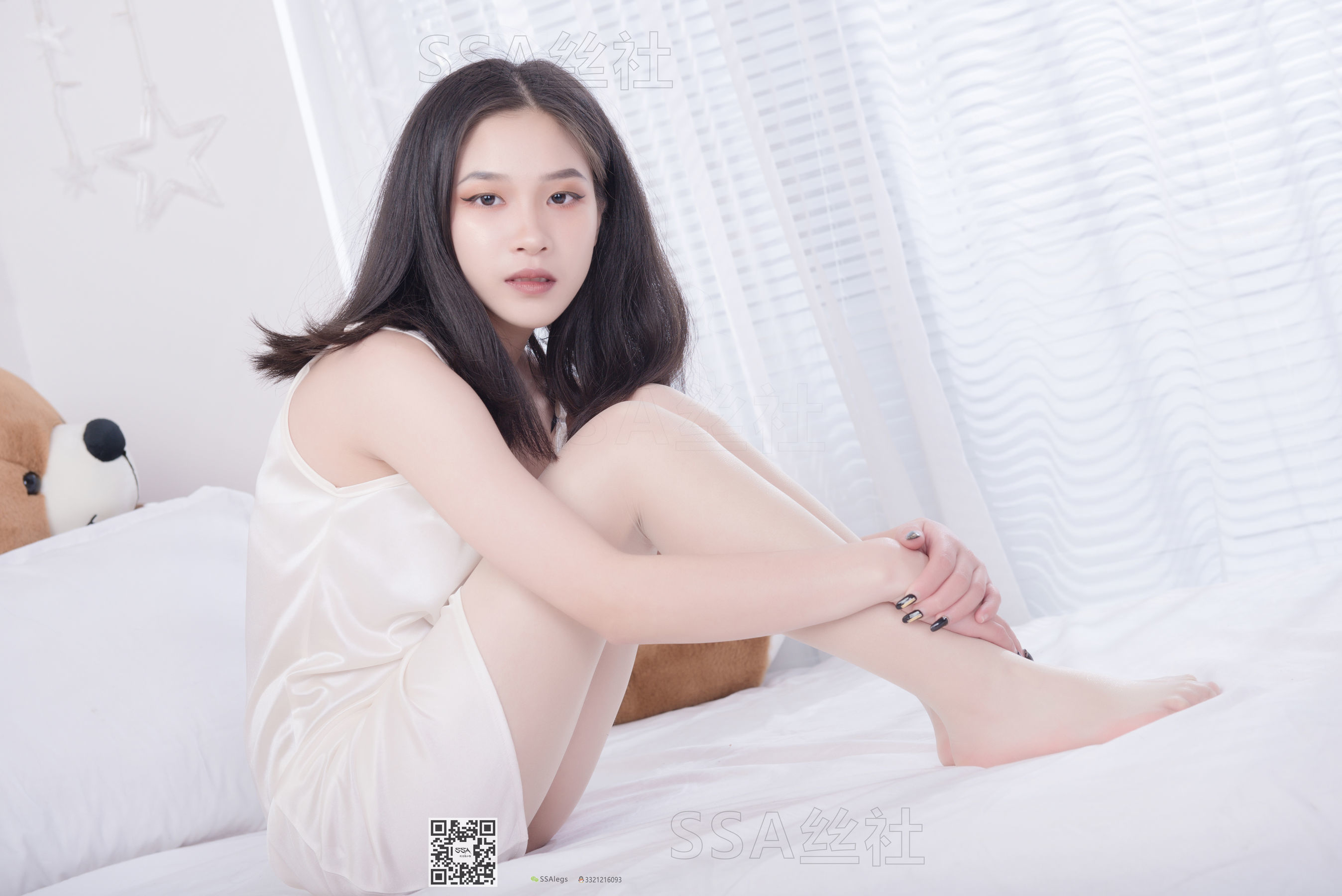 [SSA丝社]超清写真 No.091 小丝妹佳佳 睡衣私房_第2张