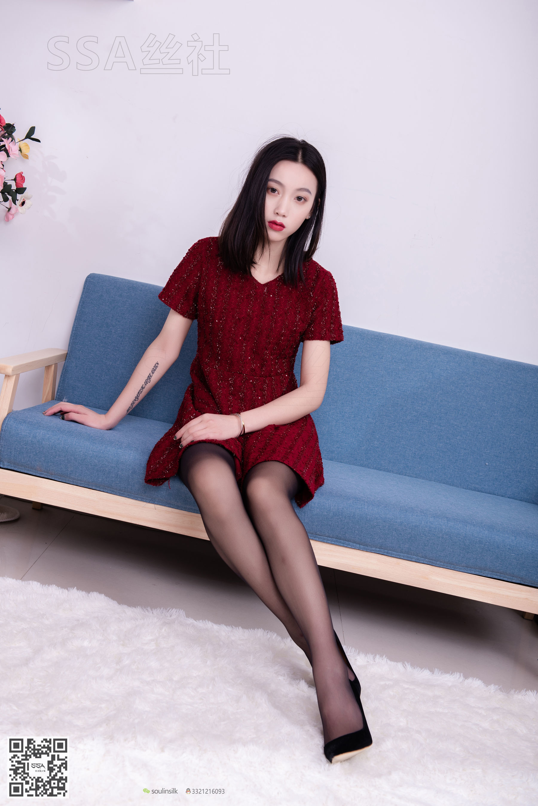 [SSA丝社]超清写真 No.121 大大 丝袜体验师腿模_第4张