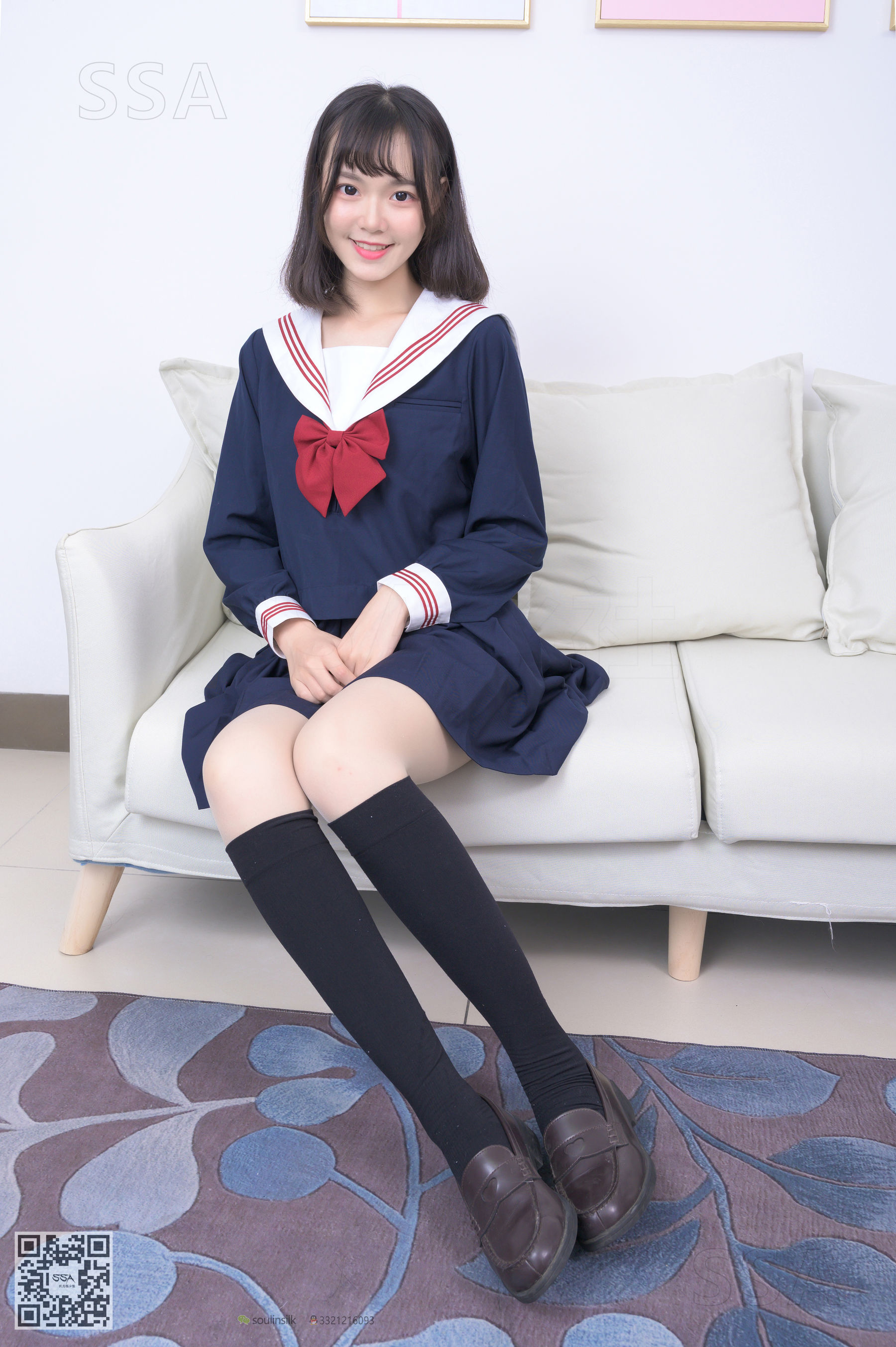 [SSA丝社]超清写真 No.213 阳阳 阳光少女jk制服（上）_第3张