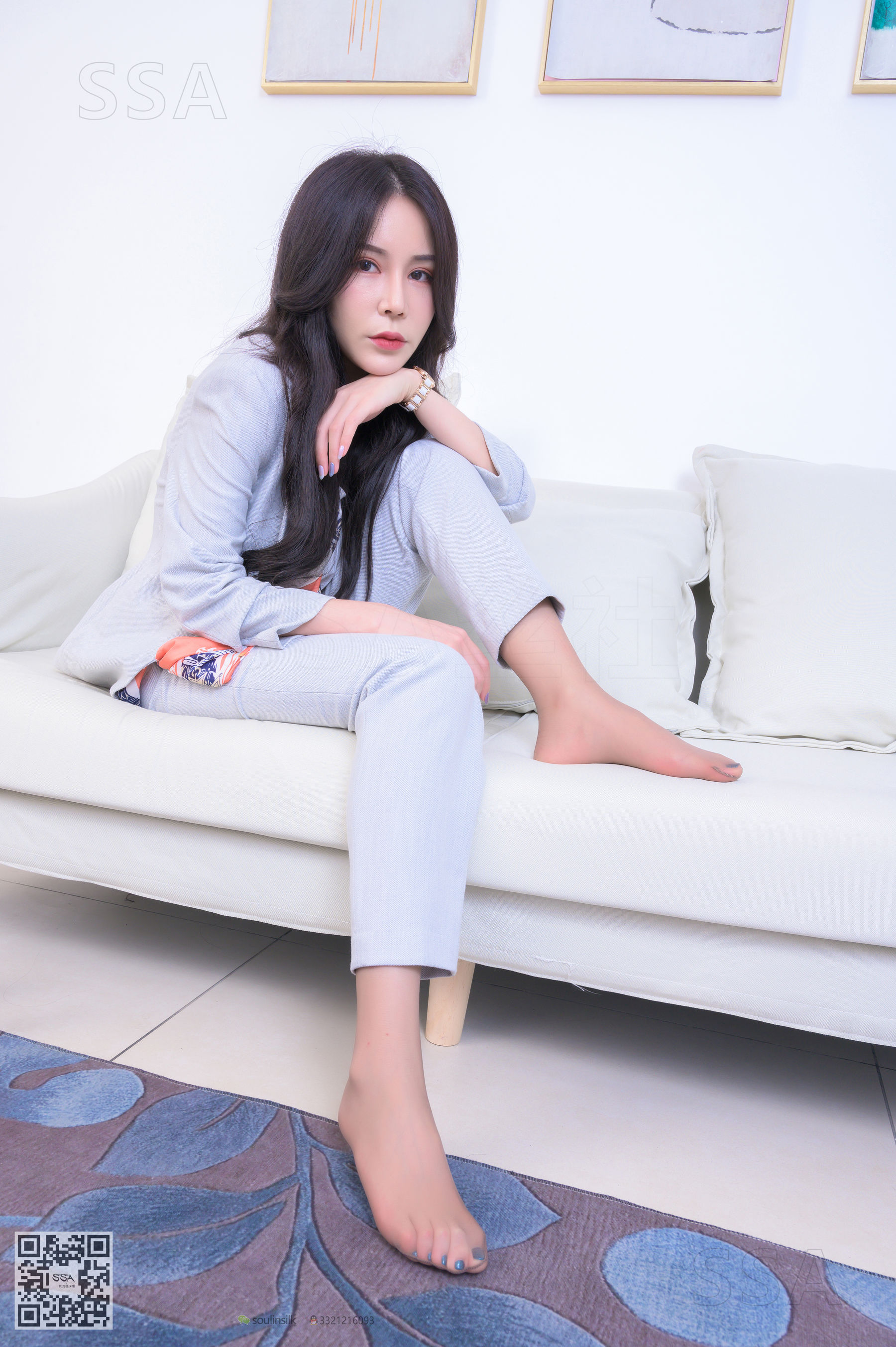 [SSA丝社]超清写真 No.229 御姐娜娜 咖啡香jio(下)_第3张