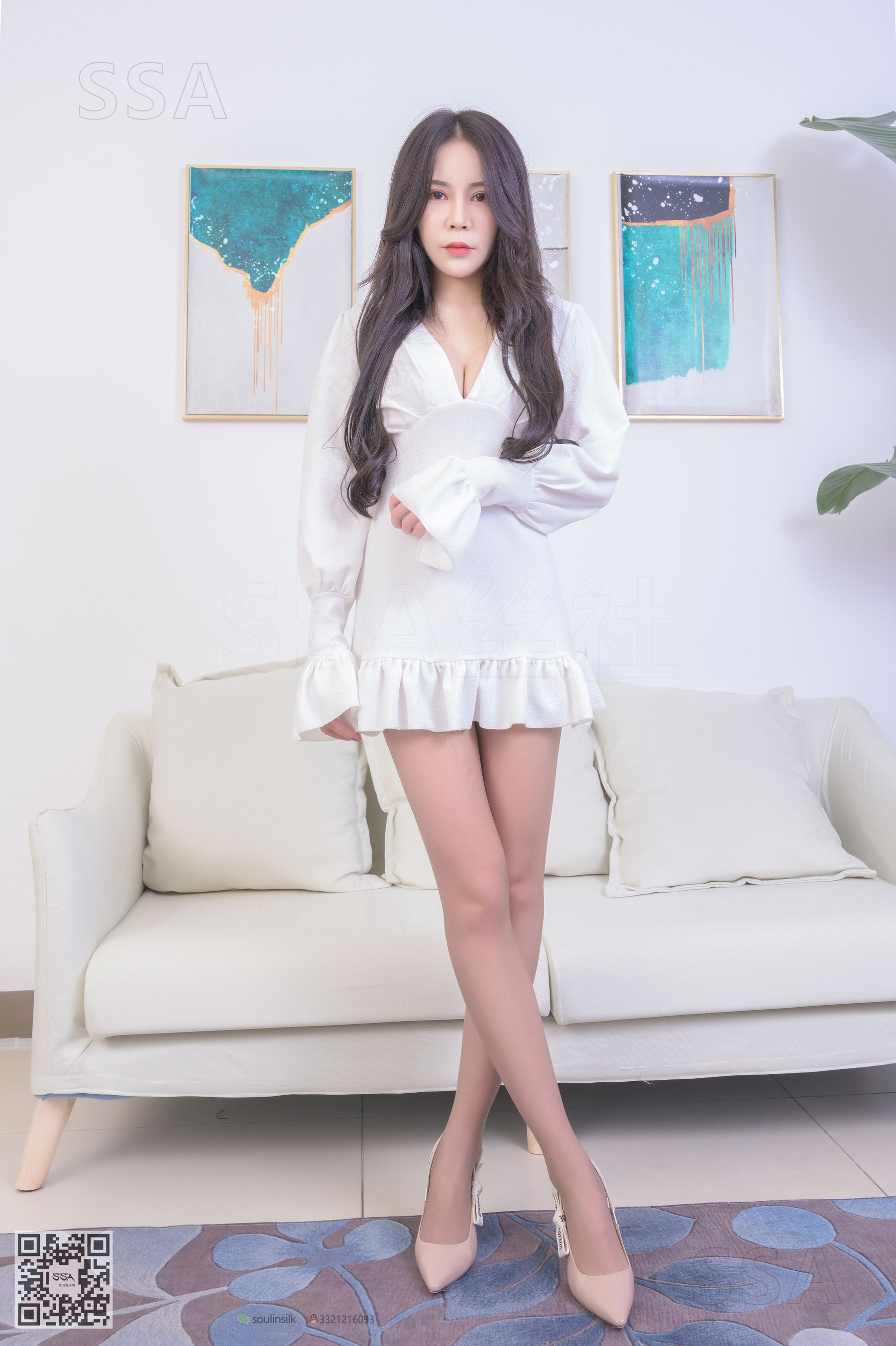 [SSA丝社]超清写真 No.239 娜娜 冷艳御姐的C面(上)_第2张