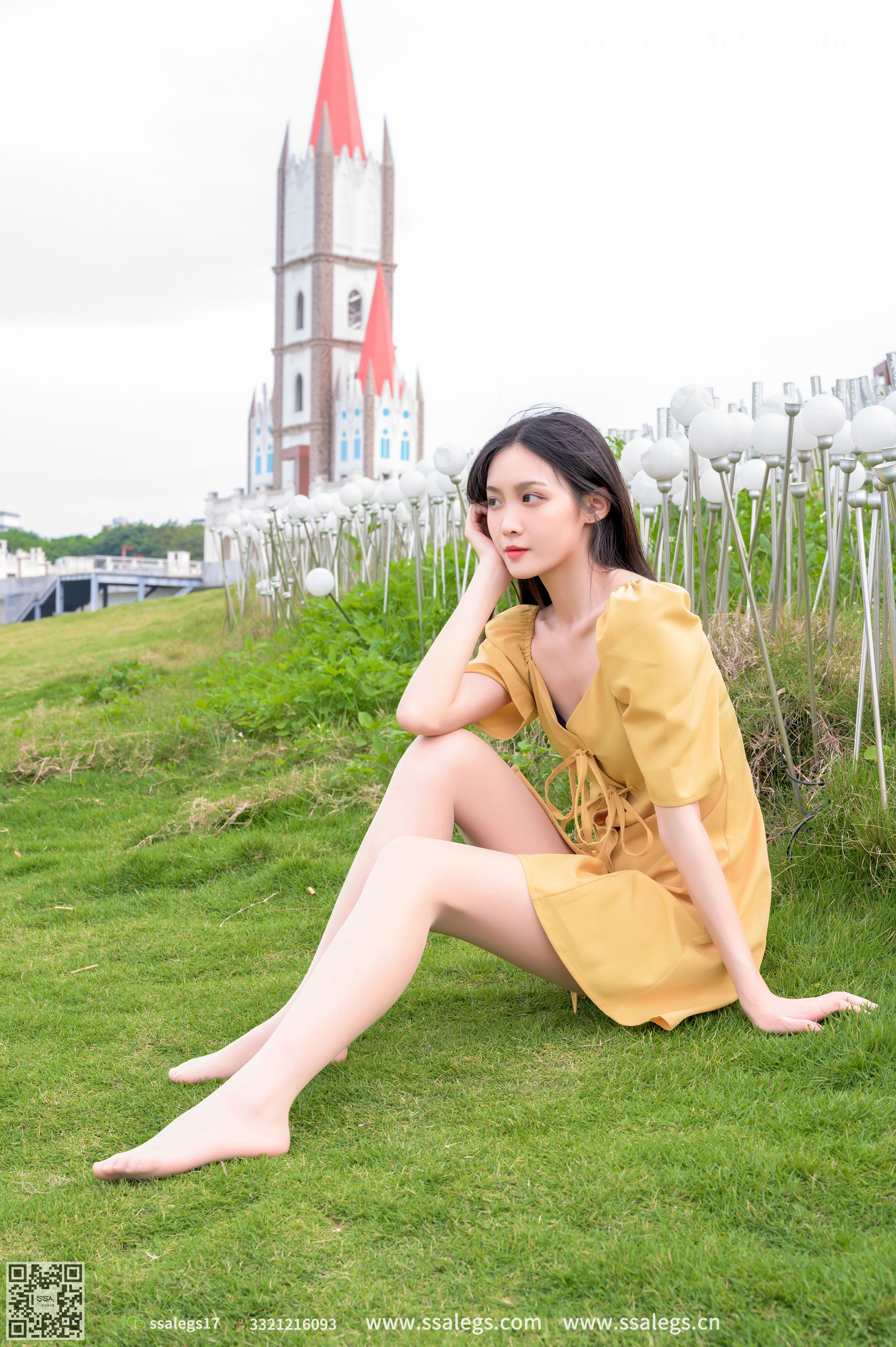 [SSA丝社]超清写真 No.391 君君 天气好一起去郊游吧_第1张