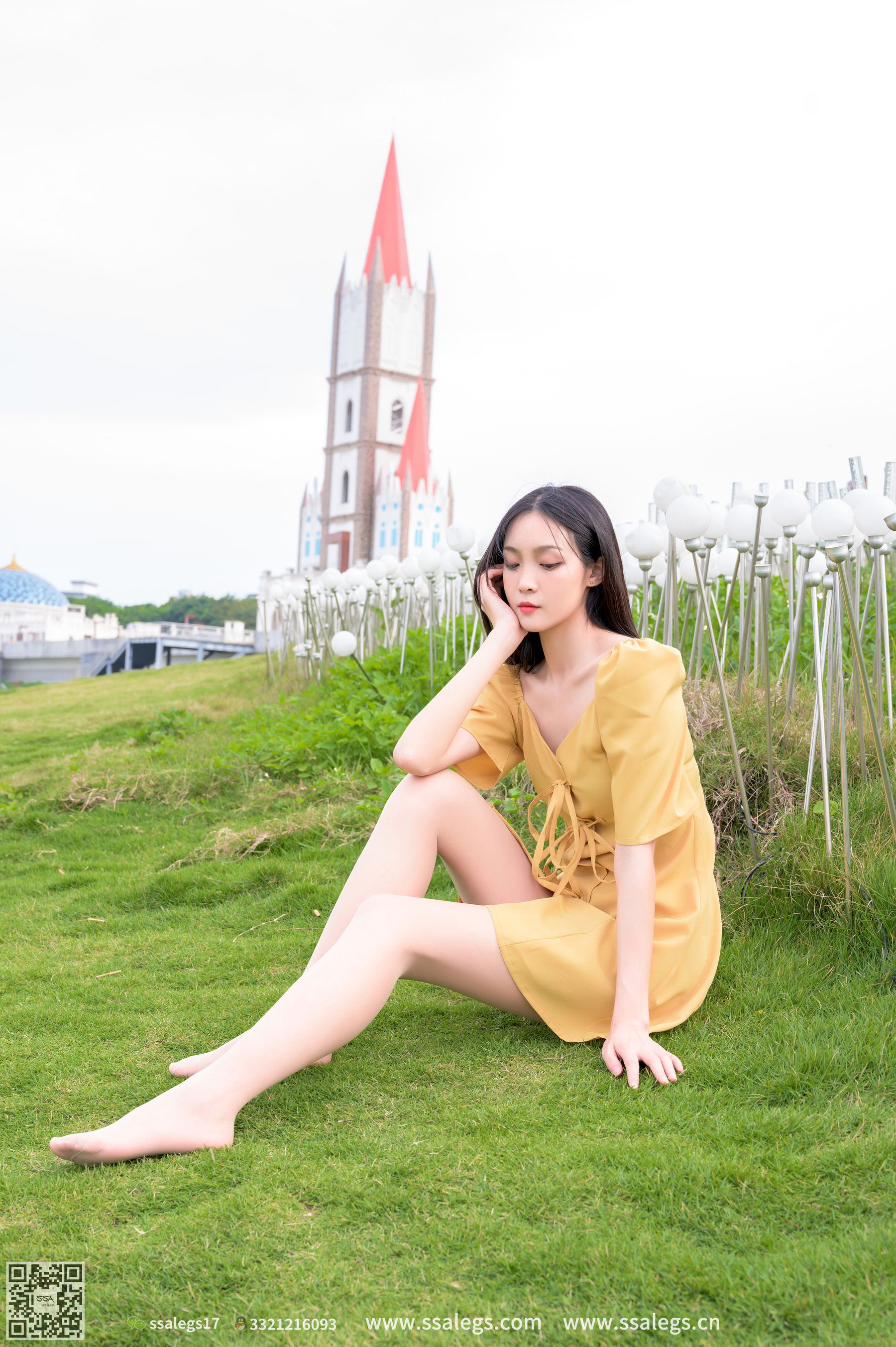 [SSA丝社]超清写真 No.391 君君 天气好一起去郊游吧_第2张