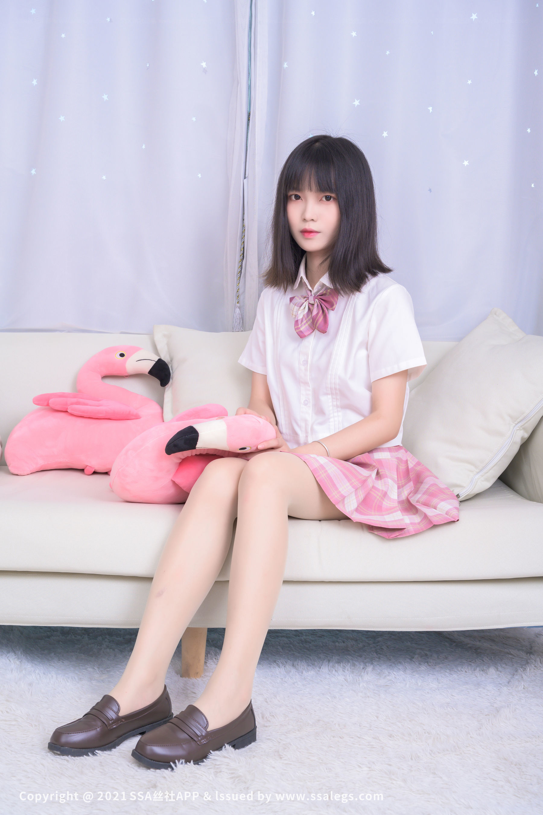 [SSA丝社]超清写真 No.700 模特丹丹 肉丝袜美脚（上）_第1张